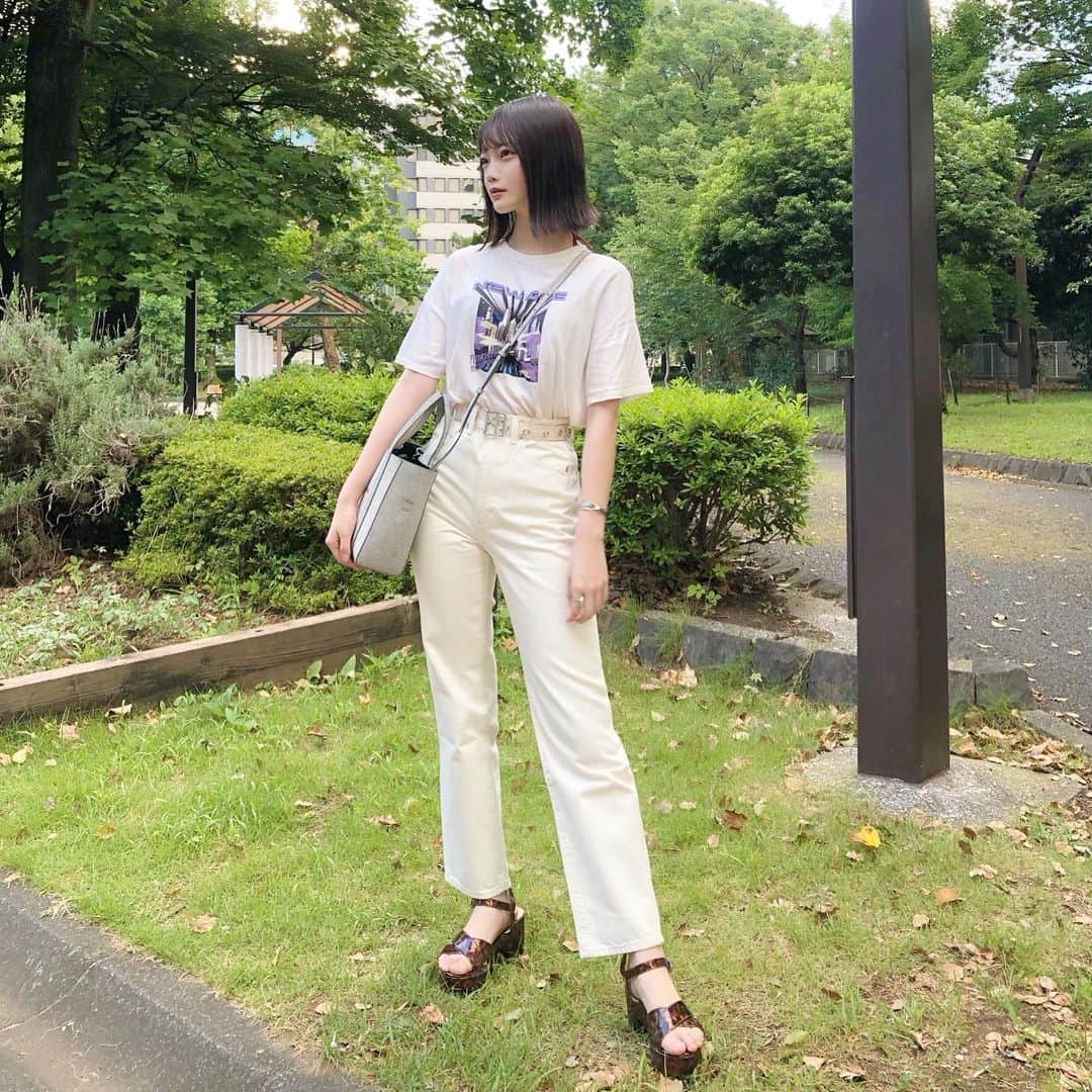 新谷姫加さんのインスタグラム写真 - (新谷姫加Instagram)「昨日のわたし。 #fashion」8月15日 19時13分 - hime._.gram