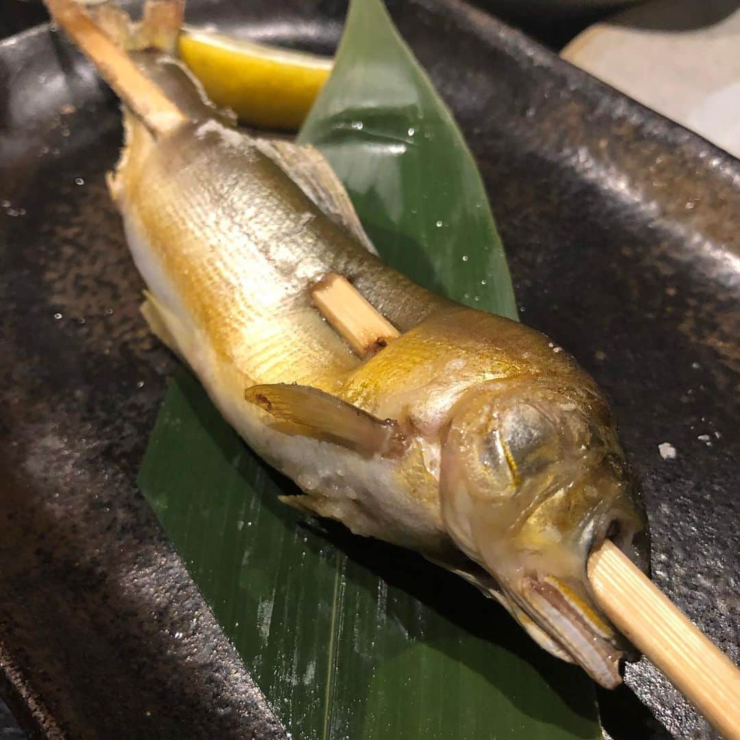 みずしな孝之のインスタグラム：「鮎」