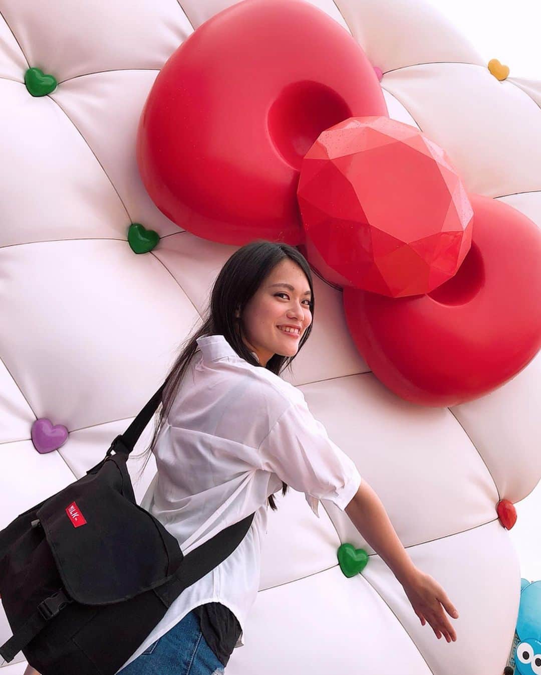 入江綾乃さんのインスタグラム写真 - (入江綾乃Instagram)「. . . 大阪の思い出⑬ 映えた🥰 . . . #usj #usjコーデ #usj🌏 #ピンク #Heart  #followme #写真好きな人と繋がりたい #photography #photo #ポートレート#写真 #doll #dolly #dolls #被写体 #カメラ #camera #カメラ女子 #撮影 #撮影モデル #カメラマン #かわいくなりたい #声優 #プロレスラー #アクトレスガールズ #プロレス #AWGカラーズ #スポーツ女子」8月15日 20時03分 - __irieayano.com__
