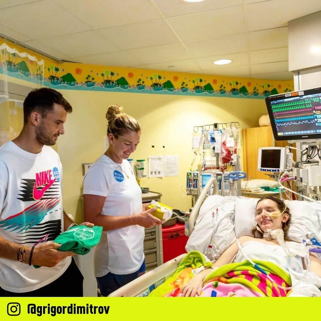 ATP World Tourさんのインスタグラム写真 - (ATP World TourInstagram)「@GrigorDimitrov "Thank you @cincychildrens for showing me and @cocovandey what it really means to be strong! I’m so inspired by optimism and strength of the kids that fight here every day." #ATPTour #CincyTennis #Cincychildrens #Dimitrov #tennis」8月15日 20時14分 - atptour