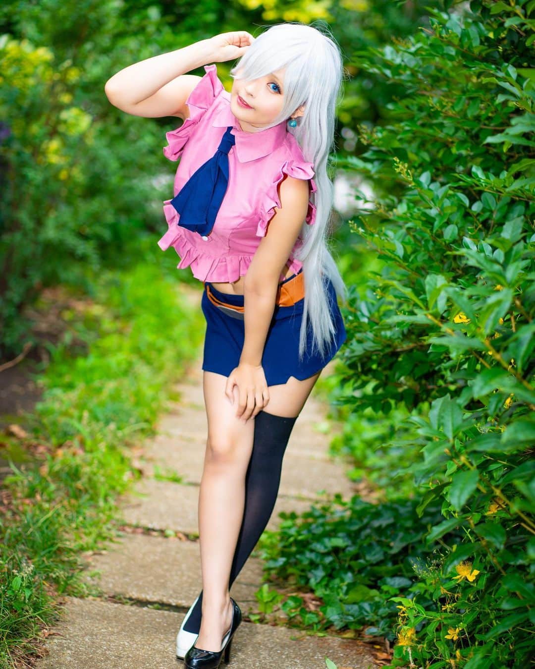 のインスタグラム：「#七つの大罪 #エリザベス #コスプレ #コスプレイヤー #thesevendeadlysins #elizabethliones #elizabethlionescosplay #thesevendeadlysinscosplay #cosplay  #cosplaygirl  #cosplayer #worldcosplay #otakuworld #animegirl #japanesecosplayer #japanesecosplay #animecosplayer #animecosplay #gamecosplay」