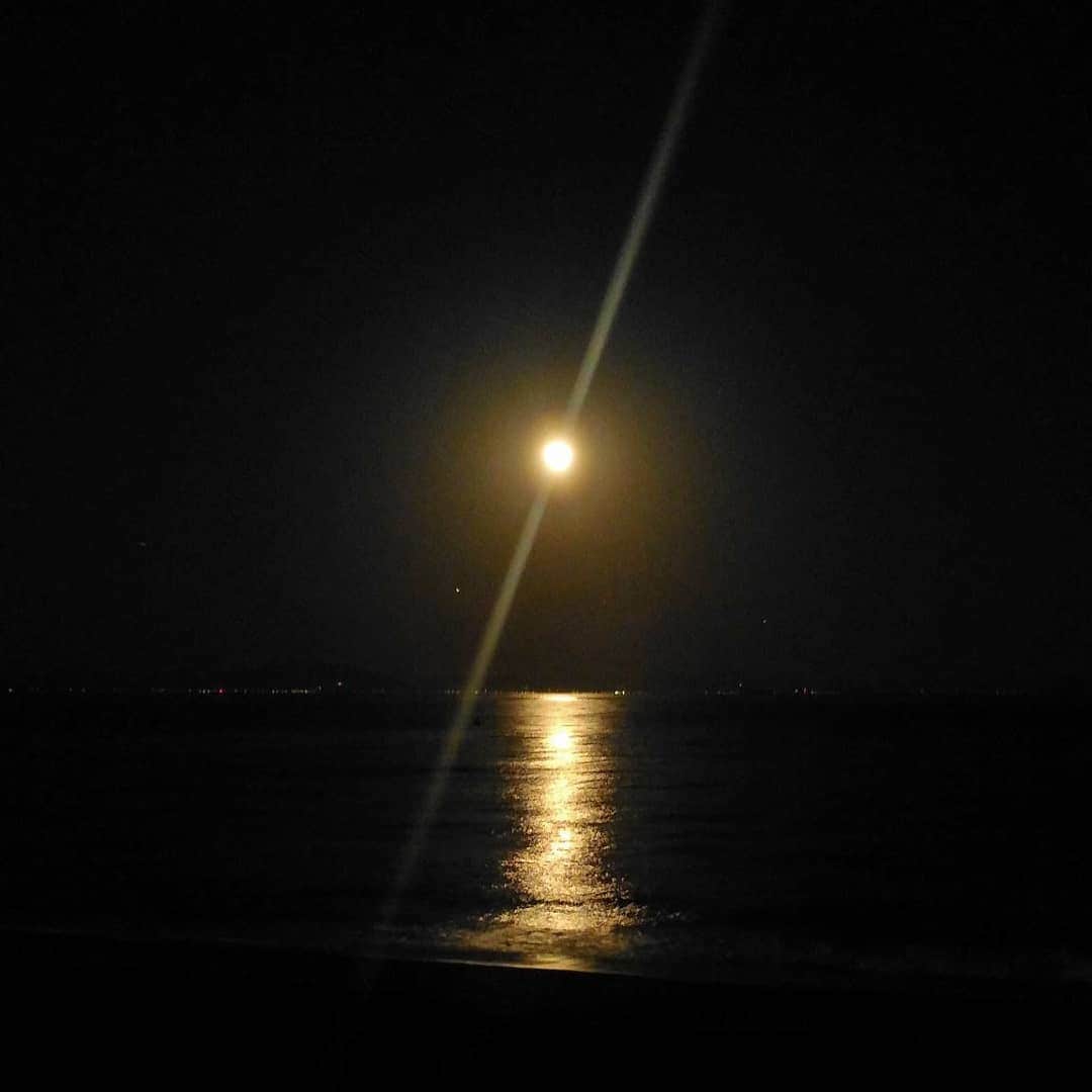 【公式】オーシャンリゾートホテル マホロバ・マインズ三浦さんのインスタグラム写真 - (【公式】オーシャンリゾートホテル マホロバ・マインズ三浦Instagram)「本日満月です。今日は残念ながら雲が多いのですが、晴れた日にはこのような「月の道」が現れます。 . #月の道 #満月 #満月の夜 #月 #絶景 #海の景色 #ビーチ #夜景 #自然写真 #月の輝き #月光 #海好き #フルムーン #風景写真 #ダレカニミセタイケシキ #月夜 #三浦半島いいところ #チル #癒し #夜空 #月の光 #チルアウト #夜景撮影 #三浦海岸 #三浦 #三浦市 #maholovaminds #マホロバマインズ #マホロバ #三浦半島」8月15日 21時01分 - maholova_minds_miura