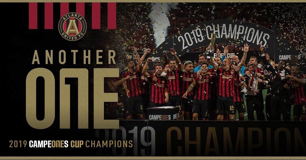ブラッド・グザンのインスタグラム：「Another 🏆 and fantastic performance! We keep going! @atlutd」
