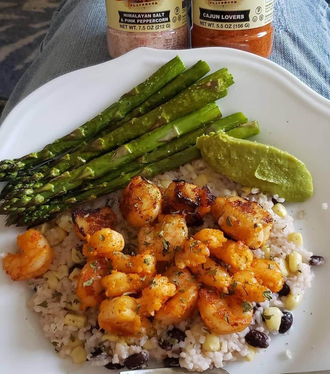 Flavorgod Seasoningsさんのインスタグラム写真 - (Flavorgod SeasoningsInstagram)「Customer @thee_beautiful_disaster_ made an amazing looking dish using our Himalayan Salt and Peppercorn and Cajun Lover Seasonings!!⁠ -⁠ Build your own combo pack - NOW AVAILABLE!⁠ Click the link in my bio @flavorgod ✅www.flavorgod.com⁠ -⁠ Flavor God Seasonings are:⁠ 💥ZERO CALORIES PER SERVING⁠ 🙌 0 Sugar per Serving⁠ 🔥 KETO ⁠ 🌿 VEGAN ⁠ 🥩 Paleo⁠ 🌊 Low salt⁠ 🌱 Gluten Free & Kosher⁠ 🚫 NO MSG 🚫 NO SOY⁠ 🥛 DAIRY FREE *except Ranch ⁠ ☀️ All Natural & Made Fresh⁠ ⏰ Shelf life is 24 months⁠ ⁠ -⁠ -⁠ #food #foodie #flavorgod #seasonings #glutenfree #mealprep  #keto #paleo #vegan #kosher #breakfast #lunch #dinner #yummy #delicious #foodporn」8月16日 8時00分 - flavorgod