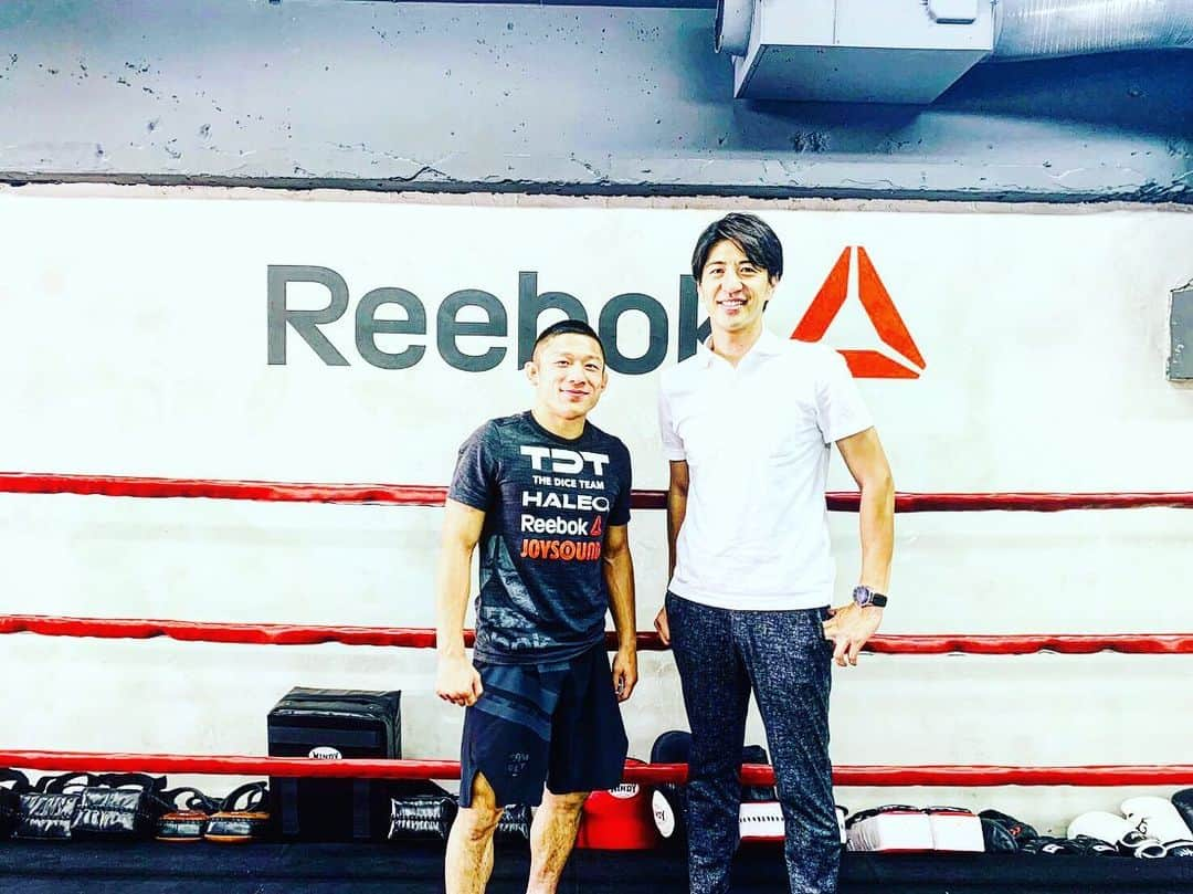 田中大貴さんのインスタグラム写真 - (田中大貴Instagram)「RIZIN.18 NAGOYA  明後日、史上最強のmade in japanが大爆発してくれます。  恭司くん、インタビュー有難うございました。  #堀口恭司  #rizin  #名古屋  #総合格闘技」8月16日 0時10分 - daiki.tanaka_1980