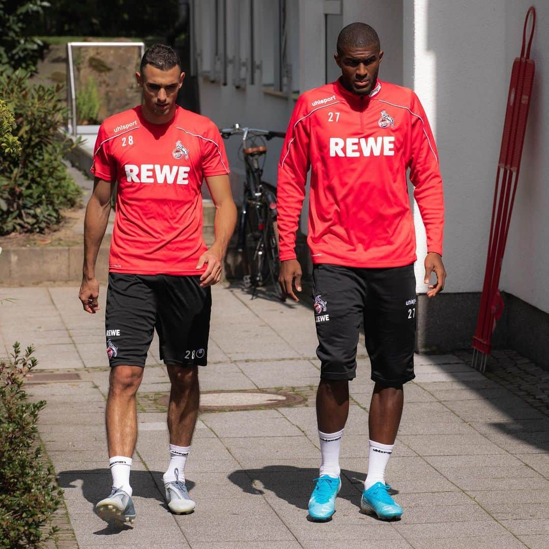 アントニー・モデストさんのインスタグラム写真 - (アントニー・モデストInstagram)「When number 27 meets 28 🤝 @ellyes_skhiri  #Effzeh 🔴⚪️ #AM27 🤓」8月16日 0時12分 - anthonymodeste27