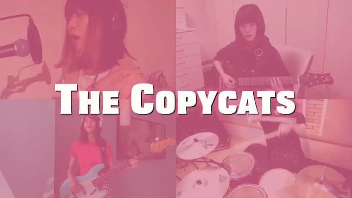 SHIZUKAのインスタグラム：「. 最強メンバーで新しく動画プロジェクト始めました！YouTubeリンクはプロフィールにあるので、チャンネル登録とかコメントしてくれたら嬉しいーーー♡ . We started the new project which is called The Copycats! You can jump to full version on YouTube from my profile. Give me your comment, please♡ . #thecopycats #カバーバンド #米津玄師 #ピースサイン」