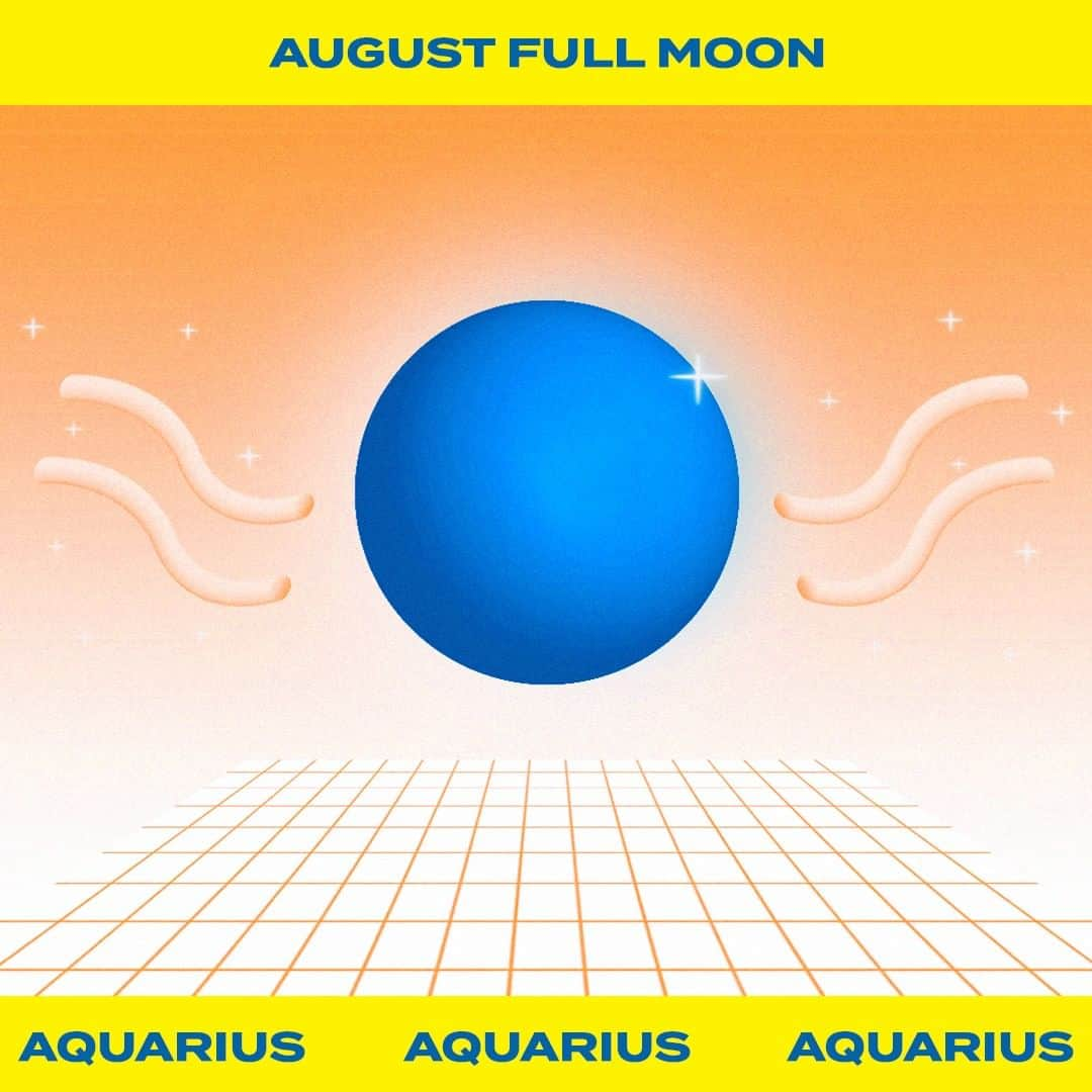 Nylon Magazineさんのインスタグラム写真 - (Nylon MagazineInstagram)「Are you ready for tonight's full moon in Aquarius? Head to the link in bio #fullmoon」8月16日 0時27分 - nylonmag