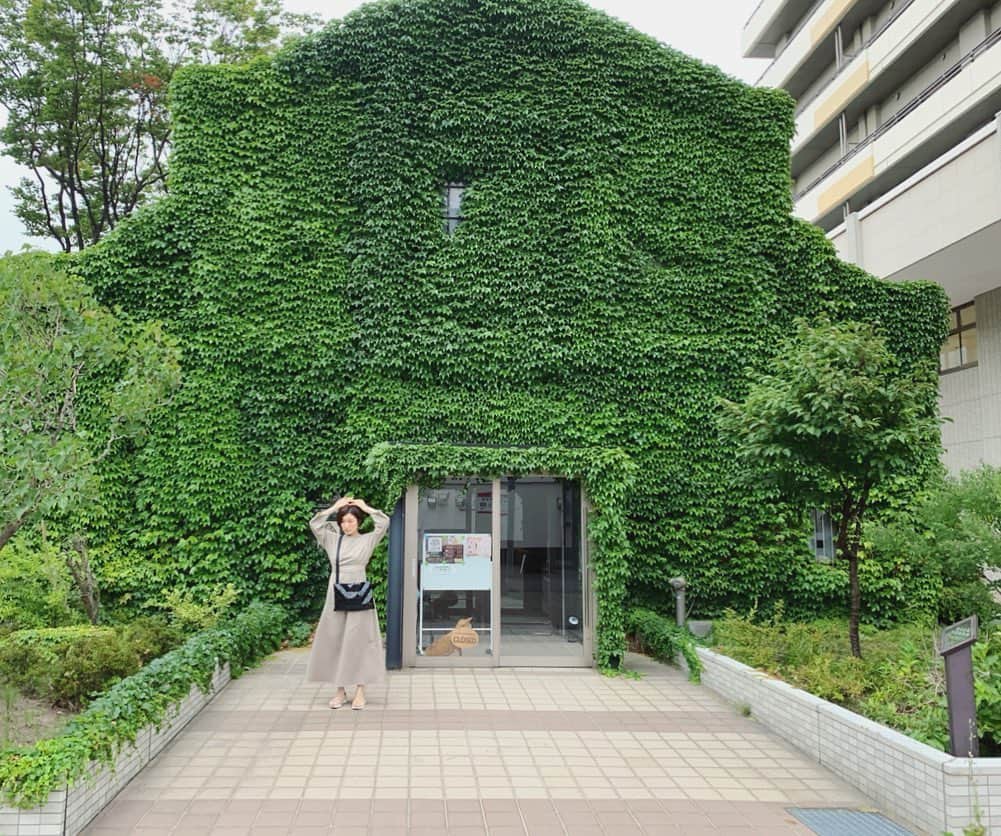 山本真由美さんのインスタグラム写真 - (山本真由美Instagram)「. どうしても観たかった演劇、 の為に来ました。 東京では観れなかったので 追いかけたら北海道の琴似という場所 にいました。楽しみすぎて鼻血。👃 . . 緑もふもふの家を見ると、 植物に食べられてるみたいで 興奮します。👄 . #コンカリーニョ  #演劇 #舞台 #観劇  #命ギガ長ス #nature #北海道 #hokkaido #sappro #松尾スズキ #安藤玉恵  #house #likeforfollow #japan  #tinypeople #photography #trip #旅 #おもいきって #衝動  #onepeace #東京成人演劇部 #建築と女優」8月16日 0時48分 - mayumi_yamamoto.official
