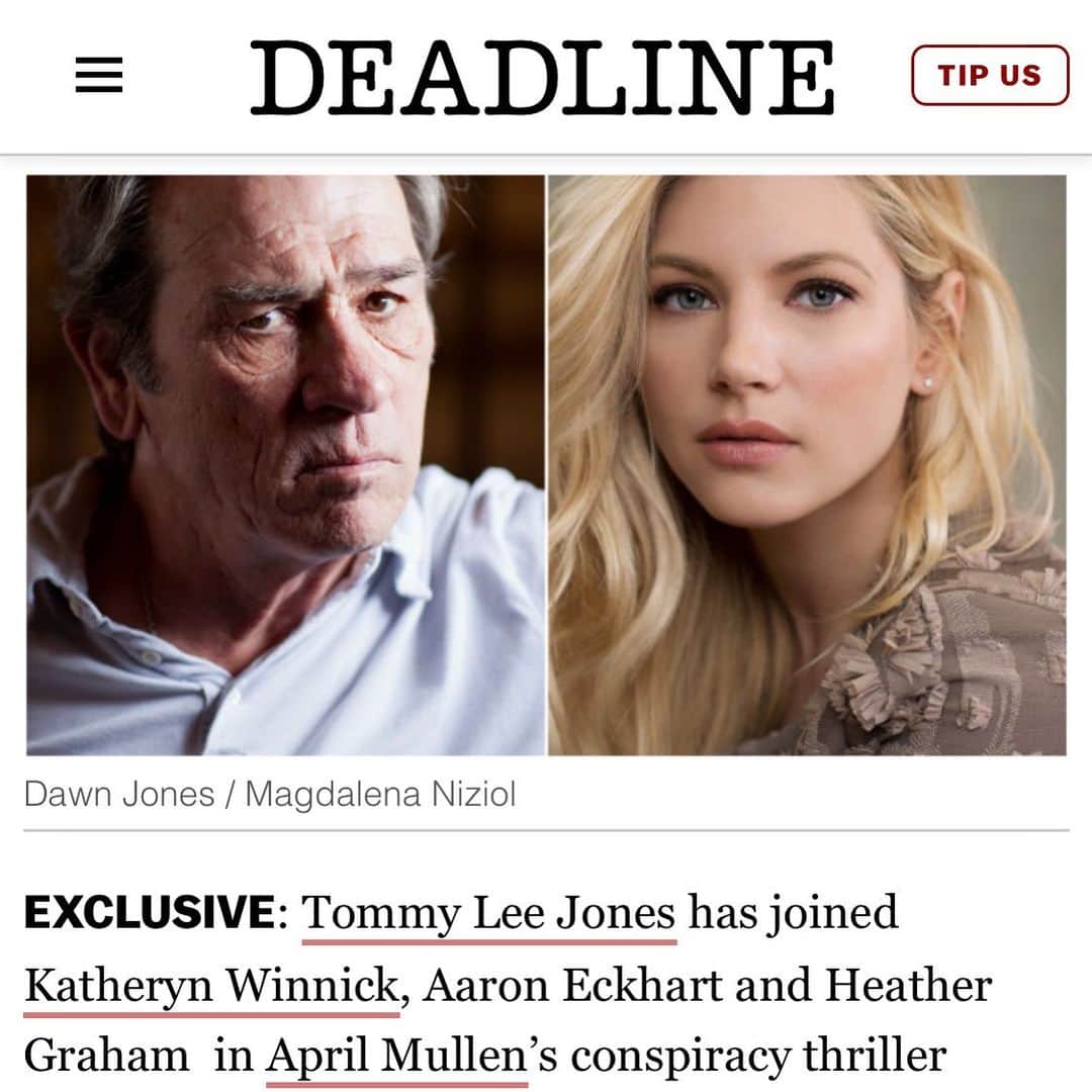 キャサリン・ウィニックのインスタグラム：「So excited to announce my new project Wander, directed by April Mullen.」