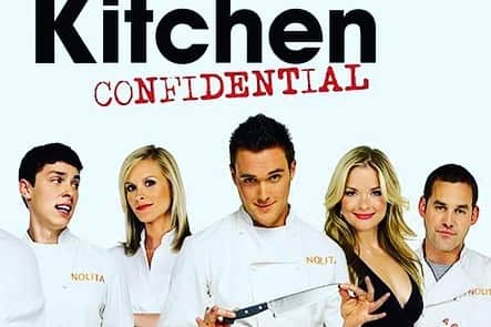 ニコラス・ブレンドンさんのインスタグラム写真 - (ニコラス・ブレンドンInstagram)「#tbt to filming Kitchen Confidential, a show that deserved much more. #anthonybourdain  #kitchenconfiendtial #americansitcom #bradleycooper #jamieking #nicholasbrendon #johnfrancisdaley #owainyeoman #bonniesomerville #johncho」8月16日 1時37分 - nicholasbrendon