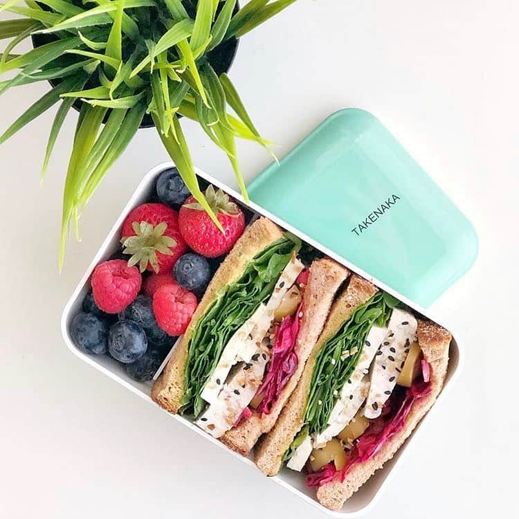 TAKENAKA BENTO BOXさんのインスタグラム写真 - (TAKENAKA BENTO BOXInstagram)「Have you ever seen a lunch so pretty?! 📸: @mayte_moncada_p . . . . #foodie #sandwich #bentobox #lunch #picnic #fun #summer #summertime #foodonthego #chef #instagood #instafood #healthy #berries #foodielife #foodielifestyle #foodblogger #foodbloggerlife」8月16日 2時42分 - takenakabento