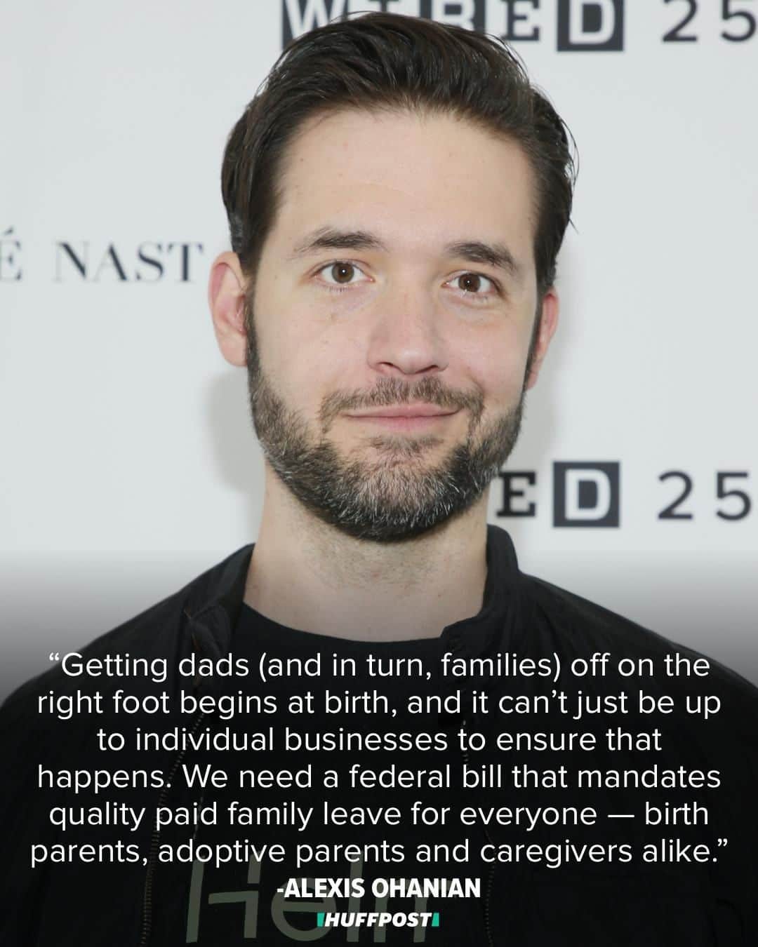 Huffington Postさんのインスタグラム写真 - (Huffington PostInstagram)「This. 👆Alexis Ohanian wrote an emotional essay for @nytparenting on why men, and all caregivers, need parental leave. After his daughter’s birth, Ohanian took the 16 weeks of paid paternity leave he was granted at Reddit. “Serena and I were lucky enough to have help at home and many other advantages working in our favor. But even with all of that privilege... it was still incredibly difficult." He pointed out that the U.S. is the only industrialized country that doesn't require some form of paid family leave. “Getting dads (and in turn, families) off on the right foot begins at birth, and it can’t just be up to individual businesses to ensure that happens." So true. // 📷: Getty Images」8月16日 4時00分 - huffpost