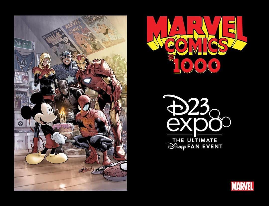 Marvel Entertainmentさんのインスタグラム写真 - (Marvel EntertainmentInstagram)「Here's your exclusive first look at the limited-edition "Marvel Comics" #1000 #D23Expo variant cover! Learn more on Marvel.com. #Marvel80」8月16日 4時43分 - marvel