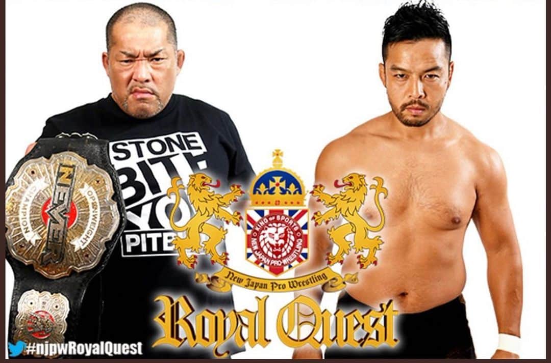 小林健太（KENTA）のインスタグラム：「#njpwroyalquest」