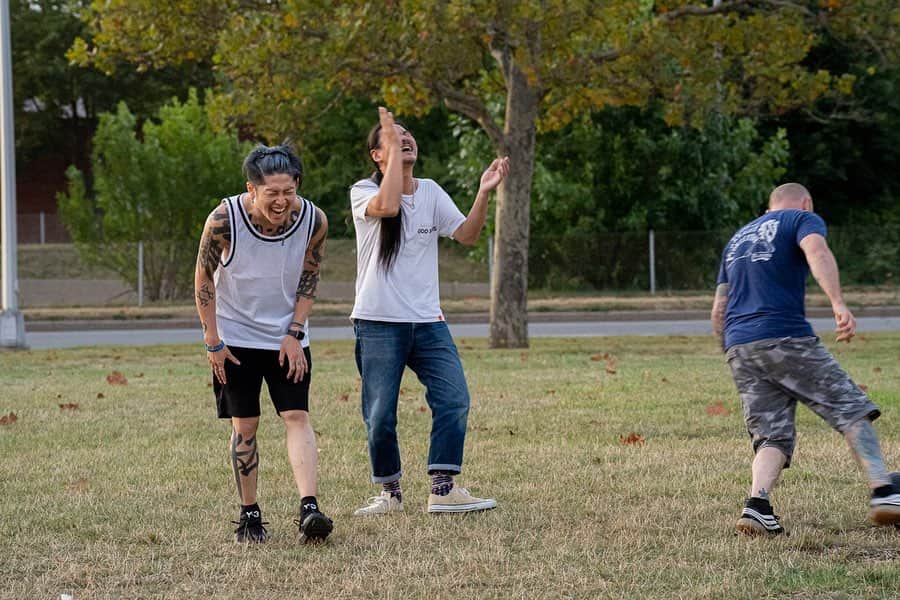 雅-MIYAVI-さんのインスタグラム写真 - (雅-MIYAVI-Instagram)「MYV CUP 2019 💥💥💥⚽️ Played soccer w/ the tour crew members! The last time I played was in Bangladesh with refugee kids. Tho sometime it feels like my body is not catching up with what I picture in my head, it’s always great to sweat n have fun especially on the road with shows almost everyday. We are gonna rock Detroit tonight with sore muscles all over 🤘🏻そして、ツアークルーの皆とサッカー‼️‼️バングラデシュ訪問以来ボールを蹴ってなかったので、なかなか体がついていかない場面もあり（笑）毎日ショーが続くので息抜きになったかなと思いつつ、逆に疲れたという説もありつつ。。とにかく楽しかった！朝からTV、モータウンとお疲れ様でした🙌🏻 今日はデトロイト公演、みんな筋肉痛でがんばります👍🏻👍🏻😃⚽️💯 #NoSleepTillTokyo」8月16日 5時11分 - miyavi_ishihara