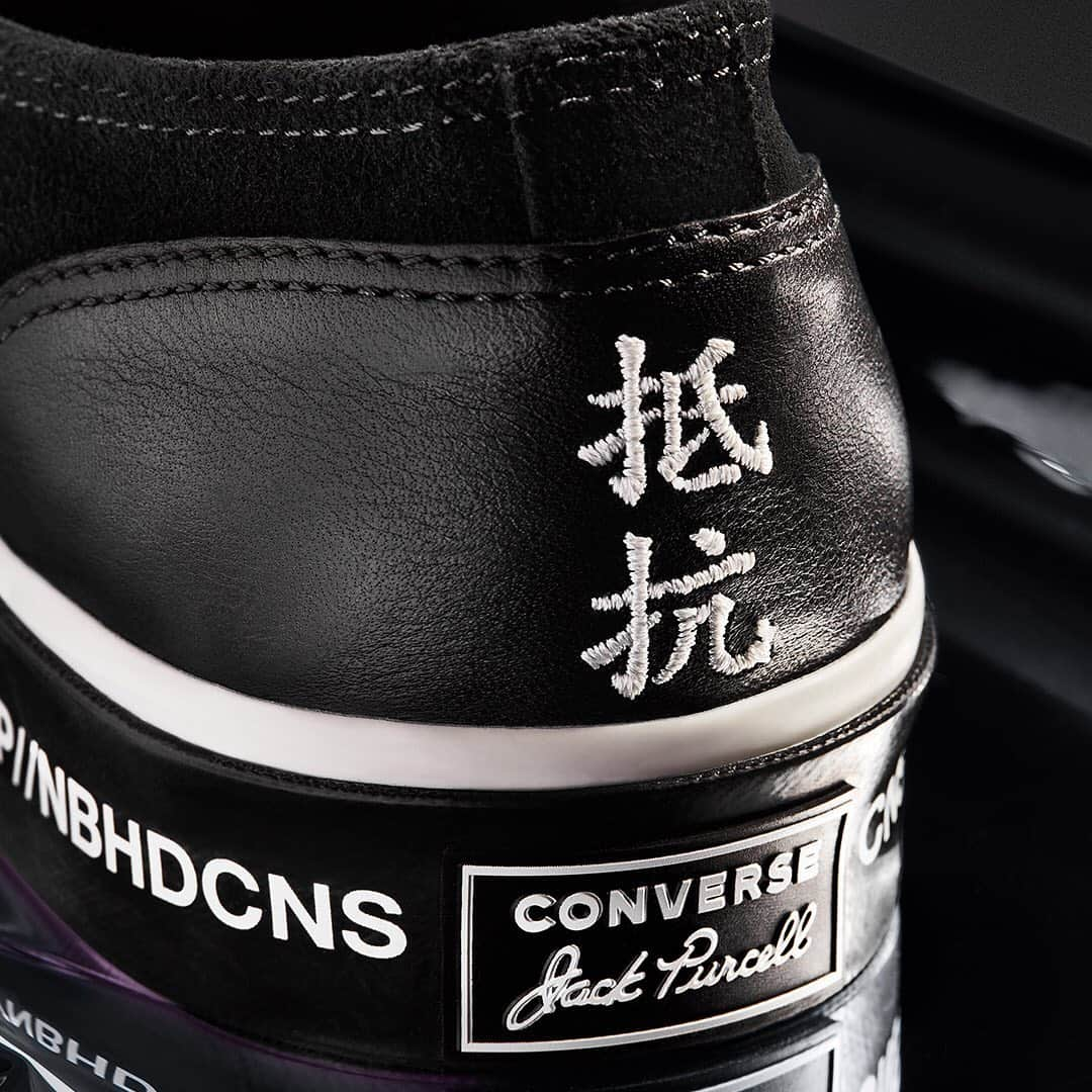 Freshnessさんのインスタグラム写真 - (FreshnessInstagram)「Converse keeps it up with the Japanese brands, reuniting with motorcycle loving @neighborhood_official for a Chuck 70 and Jack Purcell. Which is better? Releasing 8/17 #freshnesskicks」8月16日 5時14分 - freshnessmag