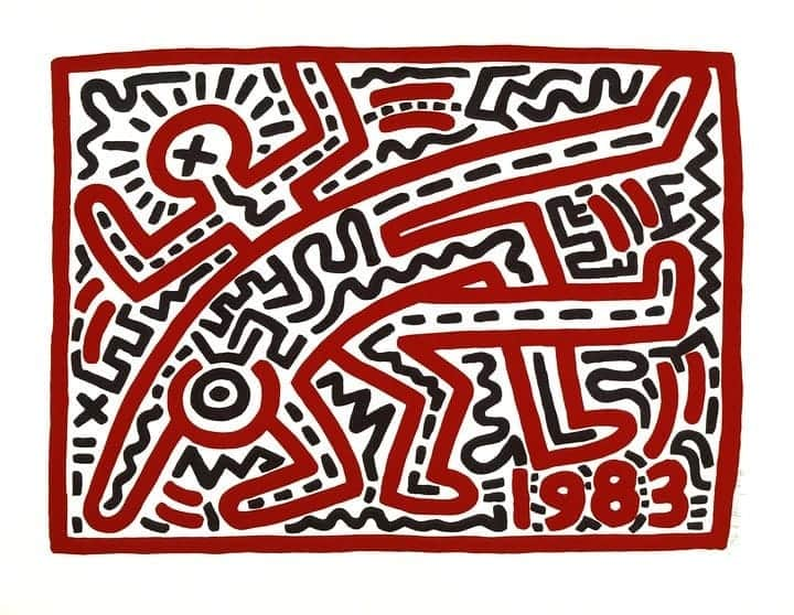 テート・ギャラリーさんのインスタグラム写真 - (テート・ギャラリーInstagram)「The major Tate Liverpool exhibition of renowned artist and activist Keith Haring showcases more than 85 artworks including large, vibrant paintings and drawings. Also on display are posters, photographs, and videos that capture the spirited atmosphere of 1980s New York street culture.  #KeithHaring, Untitled 1983 © Keith Haring Foundation. On display at @TateLiverpool until 10 November 2019.」8月16日 5時34分 - tate