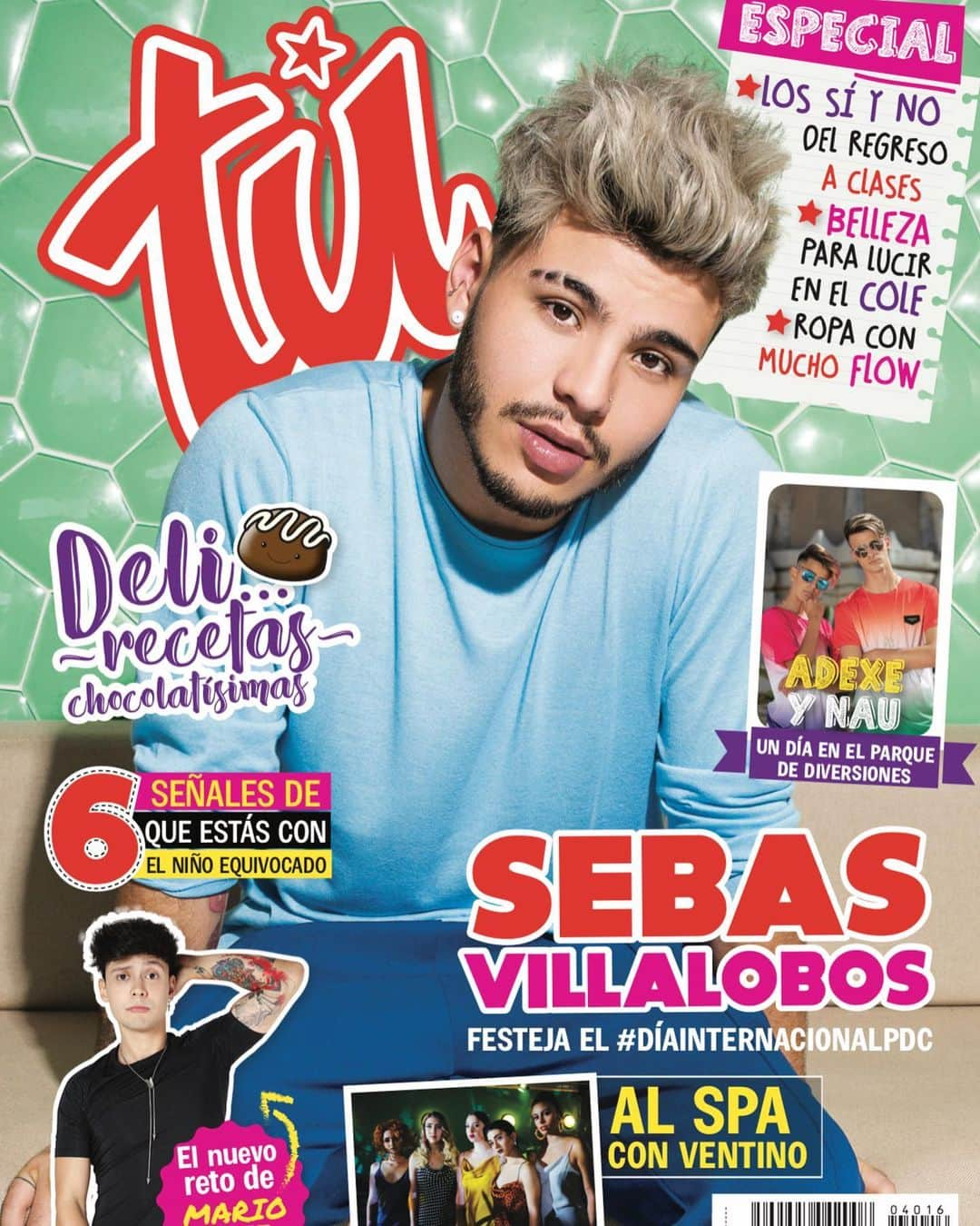 Sebastián Villalobosさんのインスタグラム写真 - (Sebastián VillalobosInstagram)「💙💙💙💙🌈🌈🌈🌈 El Día Internacional de las Piezas del Cubo llegó con esta sorpresa. Gracias @revistatumexico por la complicidad de esta edición, mucho color azul y respuestas exclusivas de todo lo que viene 😄🎤🎶」8月16日 5時43分 - sebas