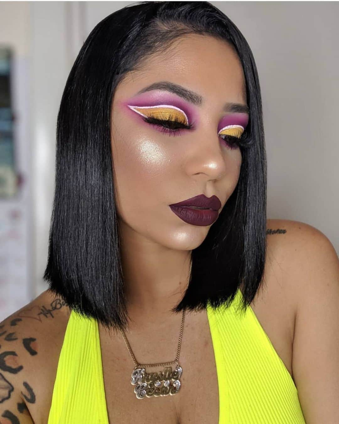 Jeffree Star Cosmeticsさんのインスタグラム写真 - (Jeffree Star CosmeticsInstagram)「ABSOLUTELY 😍😭 Our boo @glam_by_krystle_26 used #JAWBREAKER shades raspberry, lemon drop & delicious to create this look 🍭 💦 #jeffreestarcosmetics #jawbreakerpalette」8月16日 6時14分 - jeffreestarcosmetics