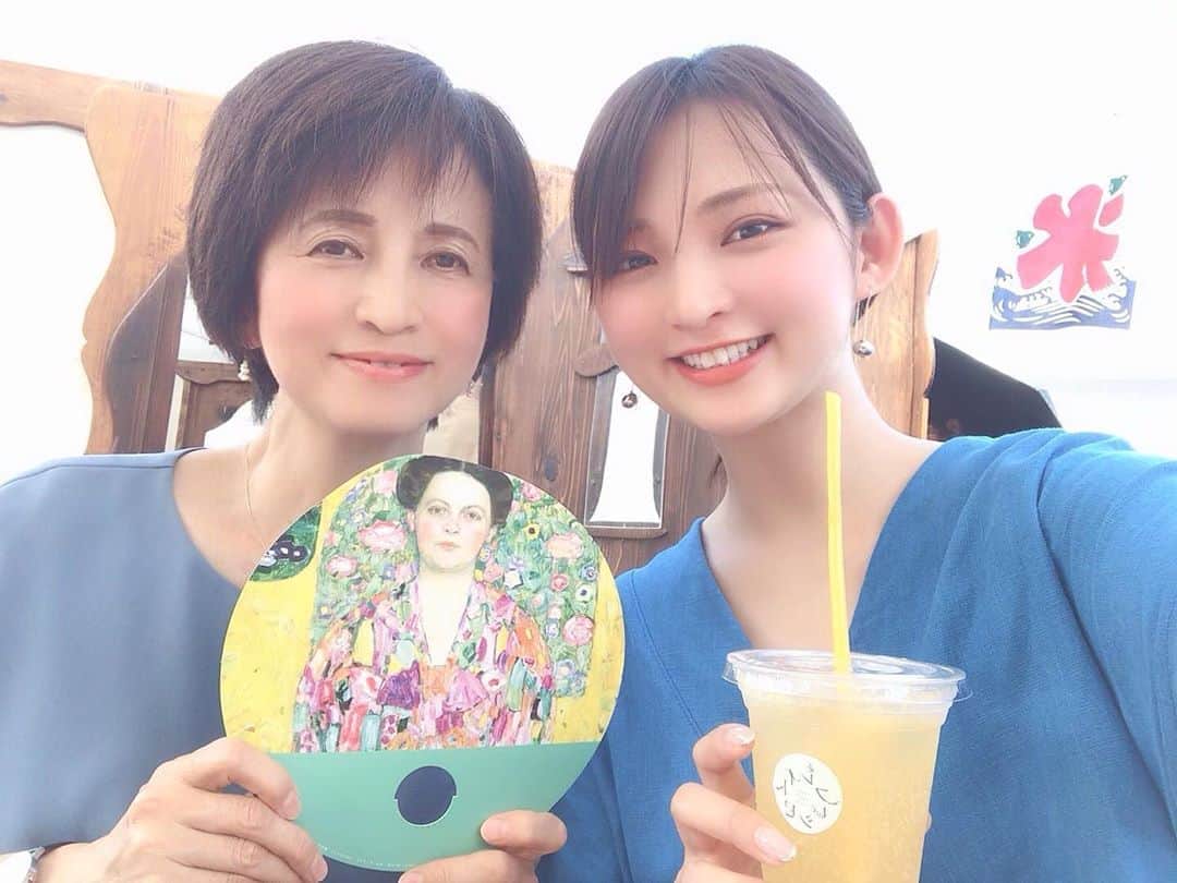 鈴木咲さんのインスタグラム写真 - (鈴木咲Instagram)「母とクリムト展に行ってきた🙆‍♀️」8月16日 16時28分 - sakisuzuki1103