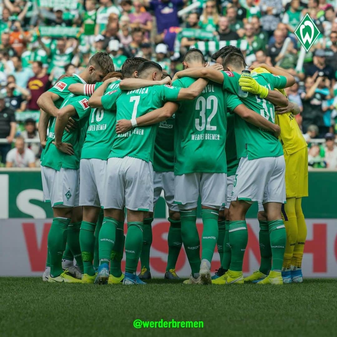 ヴェルダー・ブレーメンさんのインスタグラム写真 - (ヴェルダー・ブレーメンInstagram)「Nur noch 1️⃣ Tach!🔥💚 _______ #werder bremen #svw #Team #squad #einteameinziel #mitherzundraute #bestejungs #osterdeich #lebenslanggrünweiß #nordphoto」8月16日 16時59分 - werderbremen