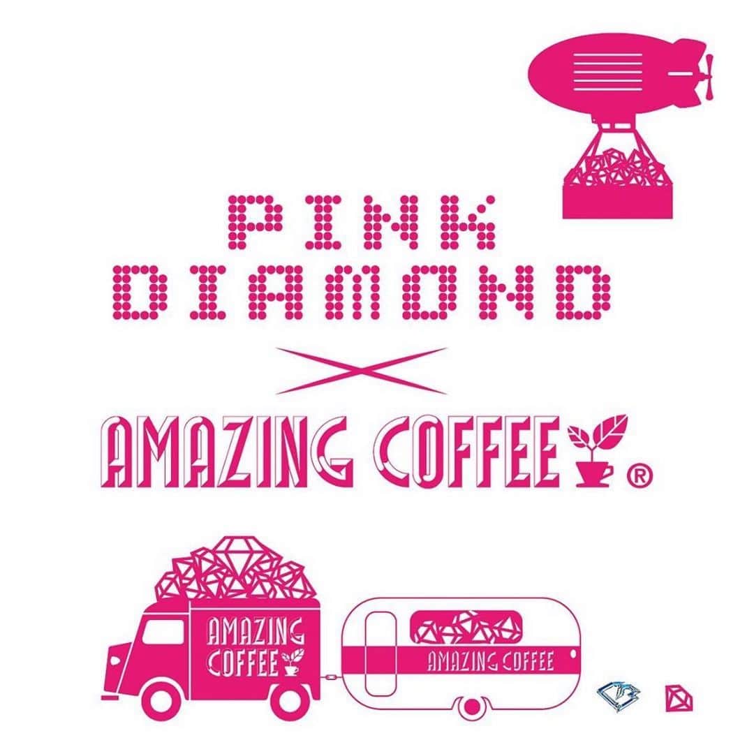 LDH kitchenさんのインスタグラム写真 - (LDH kitchenInstagram)「. @amazing_coffee_official ・・・ 💎PINK DIAMOND×AMAZING COFFEE🚙 . . CrazyBoy Digital Single『PINK DIAMOND』の発売を記念して... 8/23(Fri.)よりCOLLABORATIONがSTART⤴⤴ . AMAZING COFFEEのあの商品がPINK DIAMOND versionに...?!🍓🍑💍 . COMING SOON…💎💎💎 . . #LDHkitchen #PINKDIAMOND #AMAZINGCOFFEE #CrazyBoy #CB #AMeCO #アメコ #coffee @elly24soul  @thetokyohaneda_official @izakaya_exile」8月16日 8時37分 - ldhkitchen_official