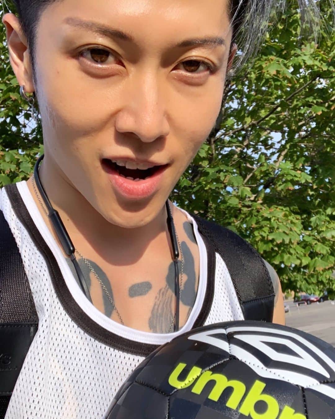 のインスタグラム：「からの〜⚽️ #NoSleepTillTokyo」