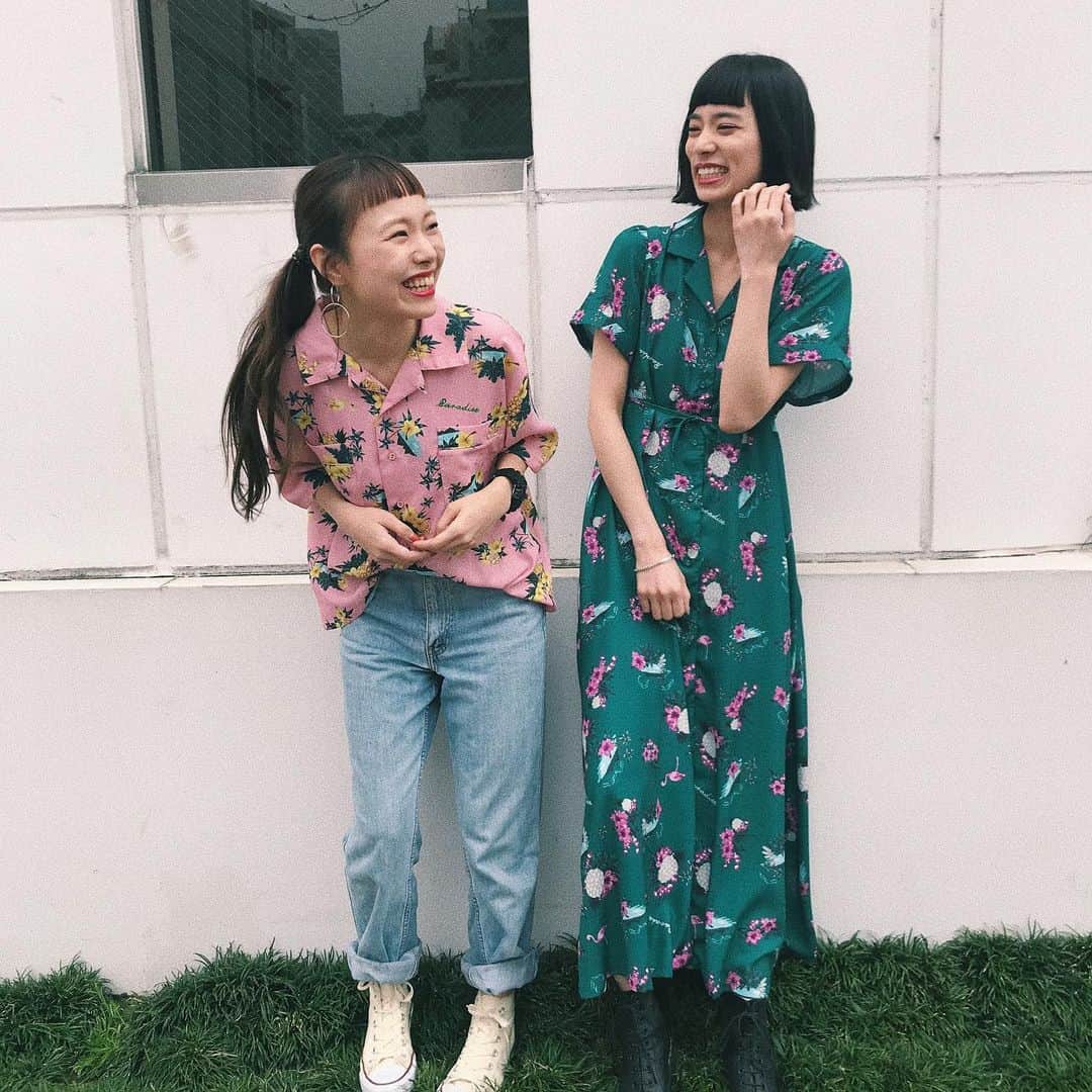 sayocoのインスタグラム：「可愛い可愛い @jouetie_yukano LAST DAY🌈🌈🌈 ・ 一足お先に昨日会ってきた〜🐕♥️ ・ ・ 思い返すと、新宿pop up、渋谷パルコクローズ、新宿オープンと色々あったね〜。今となっては全て良き思い出💖 ・ ・ @jouetie_official  @jouetie_fashionista  #jouetie#jt_fashionista」