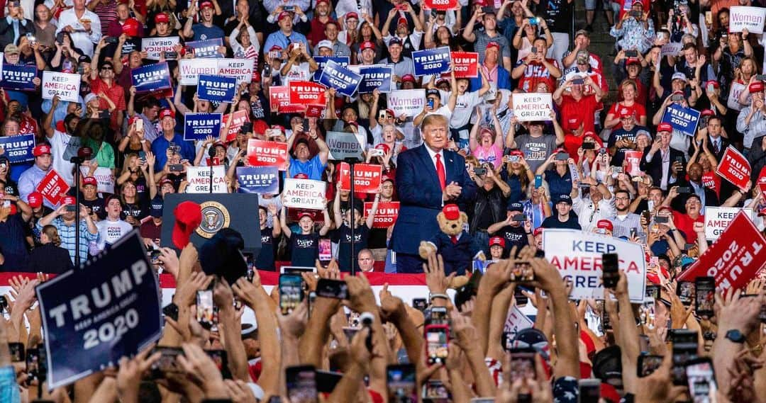 ドナルド・トランプさんのインスタグラム写真 - (ドナルド・トランプInstagram)「Thank you New Hampshire. KEEP AMERICA GREAT! #KAG2020」8月16日 10時34分 - realdonaldtrump