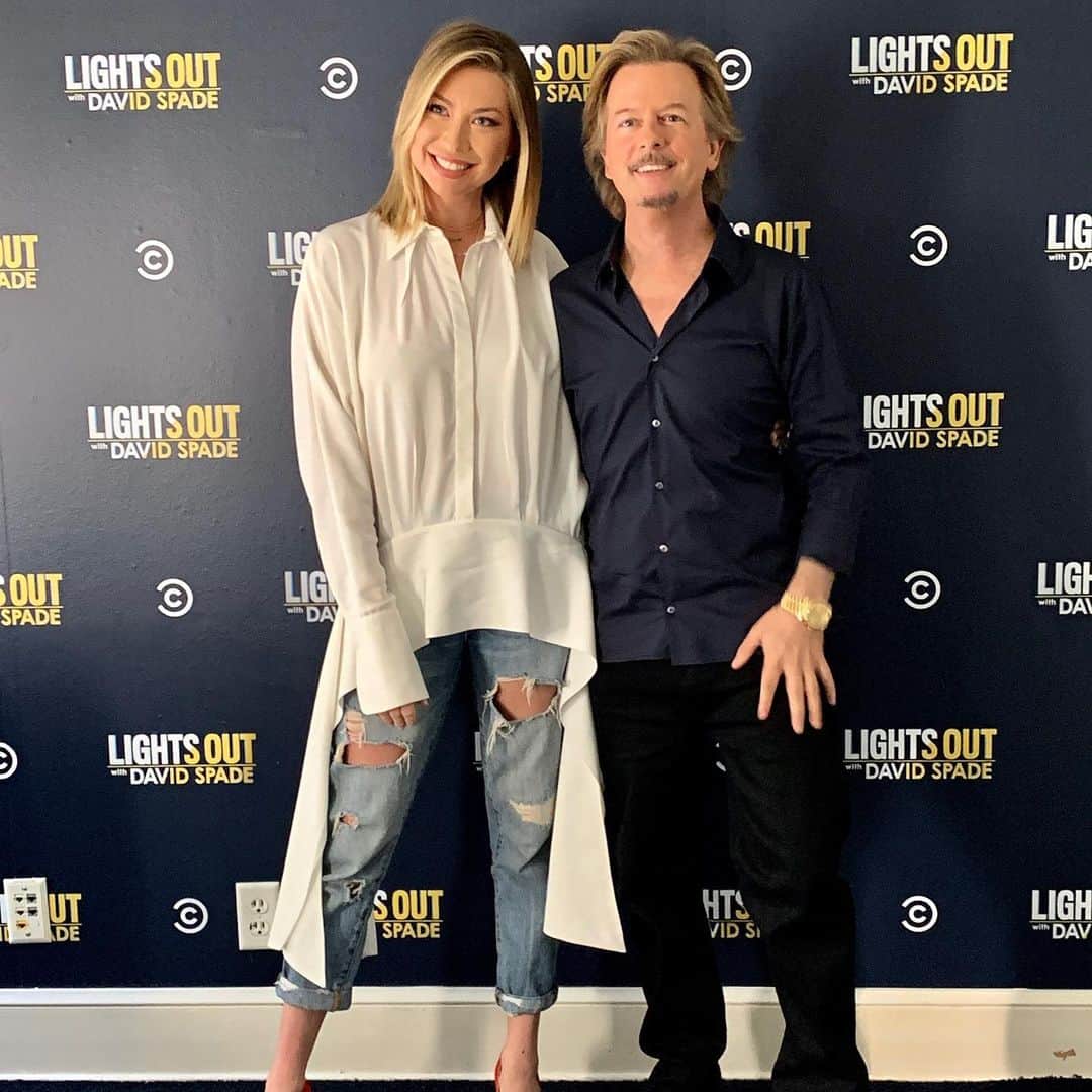 デヴィッド・スペードのインスタグラム：「We have @stassischroeder on the show tonight doing stand up,with the help of @therealjeffreyross.  This is a great picture i think im watching the space shuttle launch. @lightsout @pumprulesbravo」