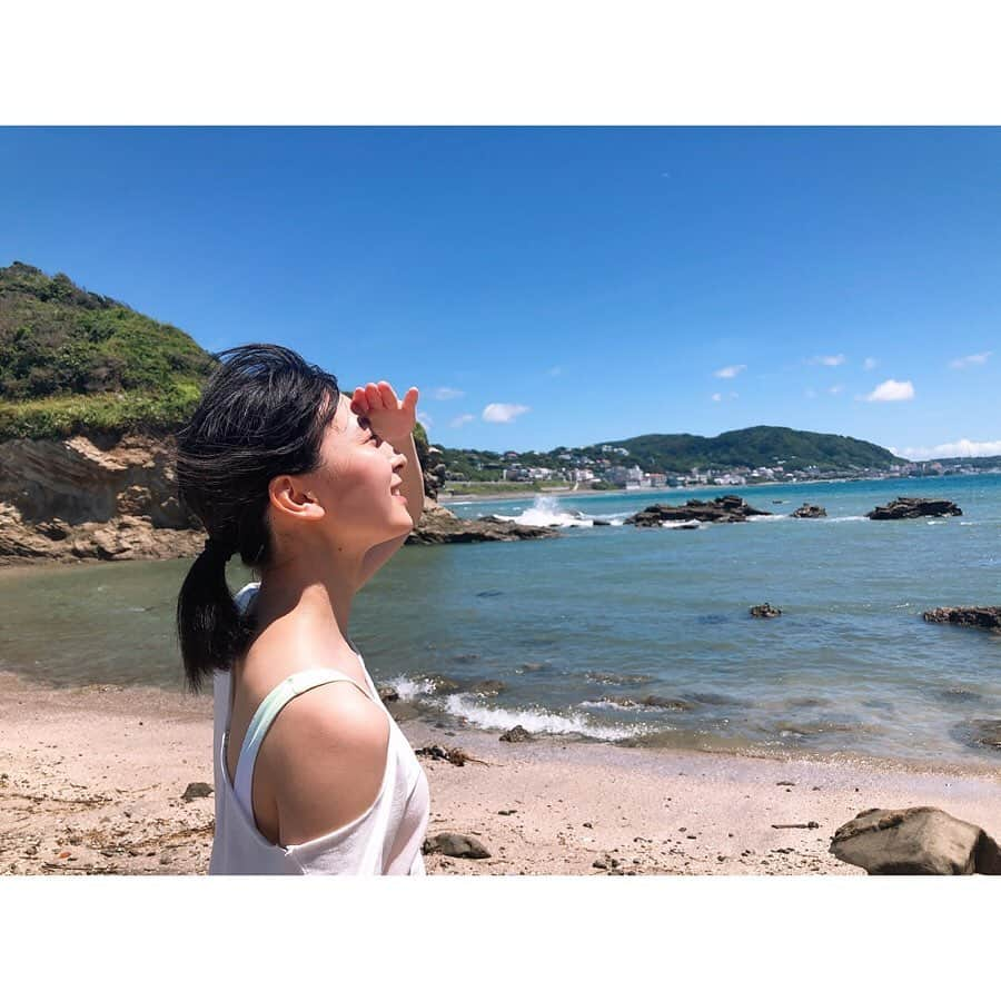 長尾寧音さんのインスタグラム写真 - (長尾寧音Instagram)「🏖﻿ ﻿ 初めて関東の海で遊んだの〜☺️‼︎﻿ ﻿ ﻿ 北海道の海は水冷たいし、寒いし﻿ 長く遊べないので、﻿ 今回は、1日中遊べて、はしゃいでしまって﻿ ちょっと焼けてしまった😳😳﻿ ﻿ ﻿ ﻿ 私の記憶が正しければ、﻿ 4年ぶりくらい？の海水浴でした😳﻿ ﻿ ﻿ みんな夏楽しんでる〜？☺️﻿ 今台風来てるから、大変だよね〜🥺﻿ ﻿今日も風強いね🥺 天候には気をつけて、 今日もがんばろー！☺️❤️ ﻿ ﻿ #sea #summer」8月16日 11時48分 - nagaoshizune_official