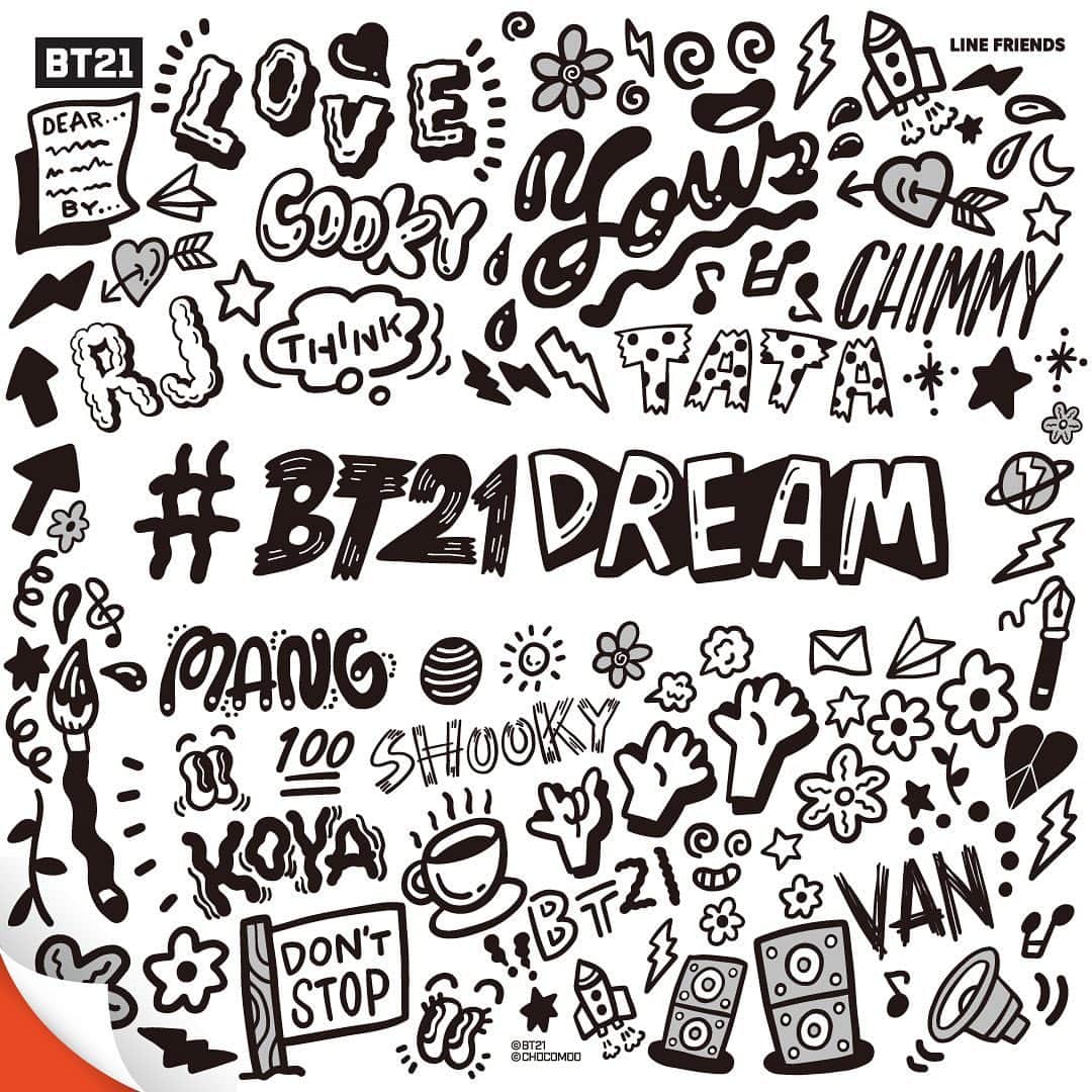 LINE FRIENDS_JPさんのインスタグラム写真 - (LINE FRIENDS_JPInstagram)「WHAT IS YOUR DREAM #BT21 #Chocomoo #BT21DREAM」8月16日 12時08分 - linefriends_jp