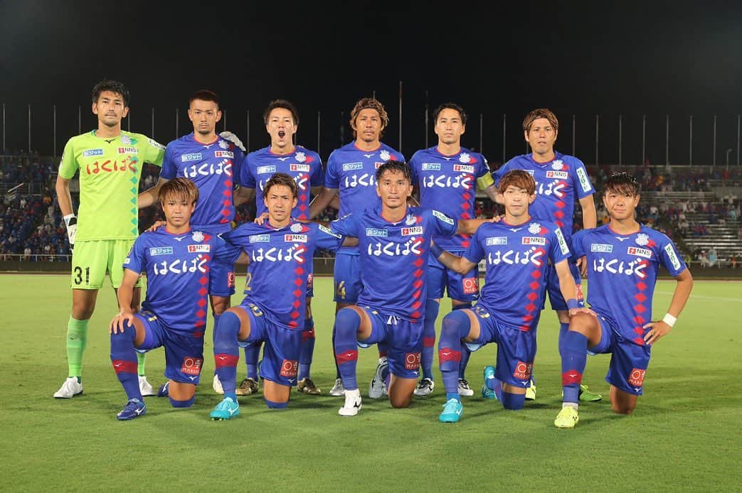 太田修介のインスタグラム：「. . vs FC東京  背中を押してくれる熱い応援ありがとうございました！ . 勝って反省できてよかった . . またお盆ということもあり、応援に来てくれた 元ジュニアユース、ユースの仲間のみんな、ありがとう！ . みんなの分も太田もっと頑張ります👍  #こもたナイスゴール #vfk」