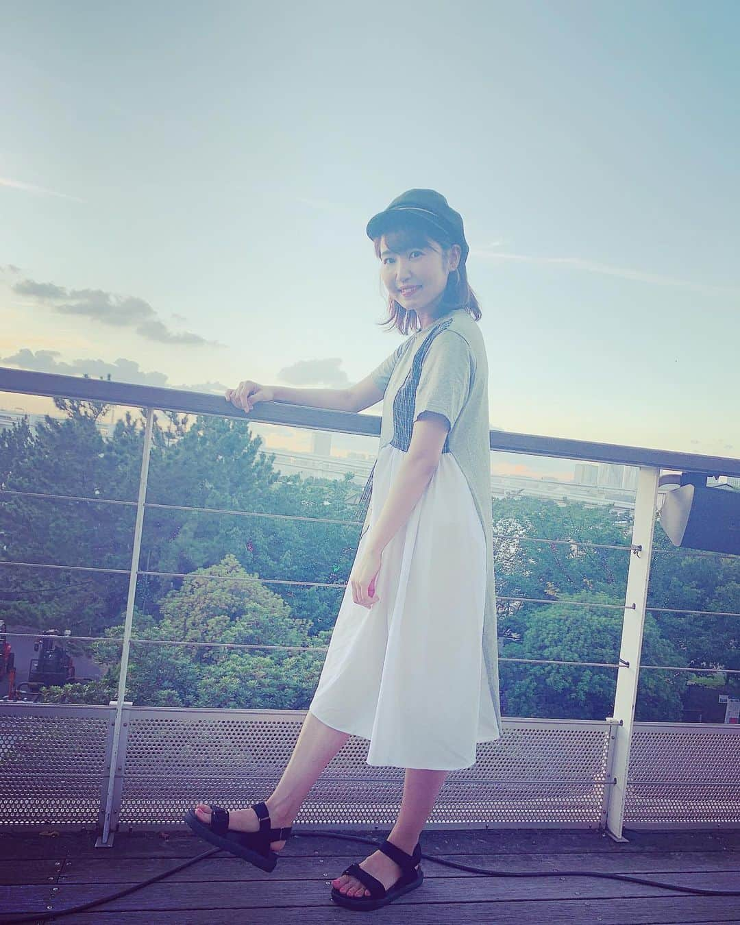 惣田紗莉渚さんのインスタグラム写真 - (惣田紗莉渚Instagram)「#お台場 #天気良い #17kg  #onepiece」8月16日 14時23分 - sarisari0118