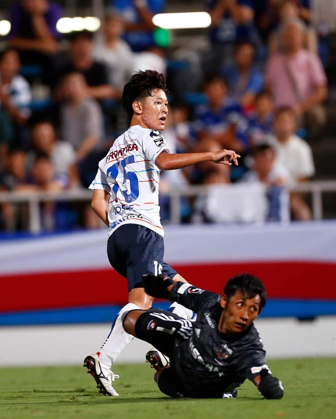 横浜FCさんのインスタグラム写真 - (横浜FCInstagram)「- 2019.8.14  vs YOKOHAMA F・MARINOS SCORE 1-2  天皇杯3回戦は横浜F・マリノスとの横浜ダービーとなった。前半2失点を喫するも齋藤功佑選手のゴールで1点差に迫る。その後も攻勢にでるが、試合はこのまま終了。悔しい敗戦。 #内田智也 - #齋藤功佑 #斉藤光毅 #瀬沼優司 #川﨑裕大 #イバ #藤井悠太 #北爪健吾 #yokohamafc #横浜FC #天皇杯 #横浜ダービー」8月16日 15時48分 - yokohamafc_official