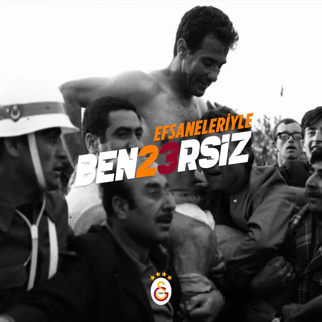 ガラタサライSKさんのインスタグラム写真 - (ガラタサライSKInstagram)「Efsaneleriyle #BEN23RSİZ!」8月17日 1時49分 - galatasaray