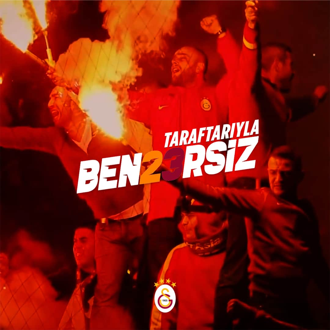 ガラタサライSKさんのインスタグラム写真 - (ガラタサライSKInstagram)「Muhteşem taraftarıyla #BEN23RSİZ!」8月17日 1時51分 - galatasaray