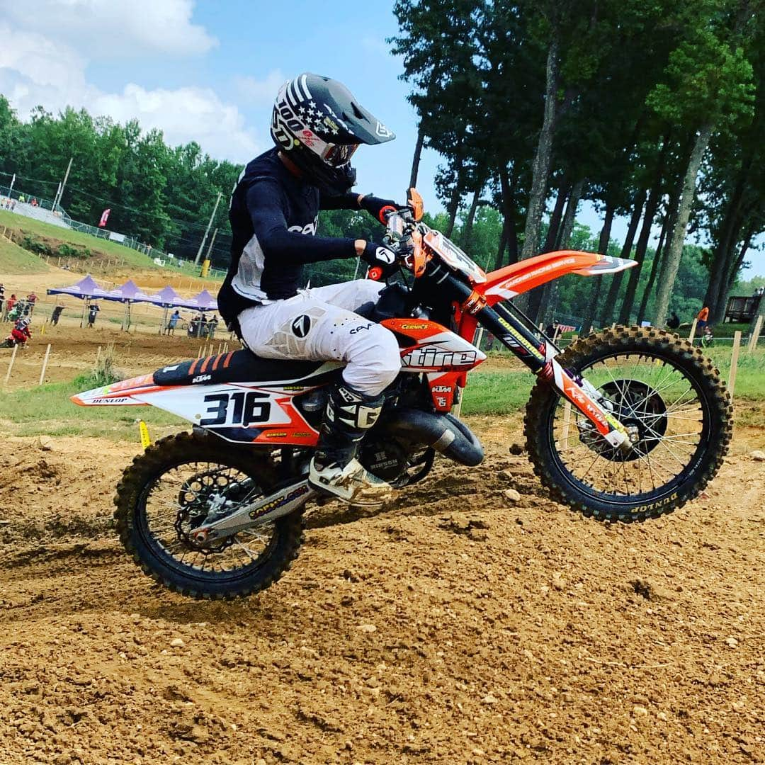 Racer X Onlineさんのインスタグラム写真 - (Racer X OnlineInstagram)「@316chase Yentzer will be going for a second straight 125 All Star win here at @buddscreekmx #ktm #moto #motocross #thisismoto #2stroke #125」8月17日 2時07分 - racerxonline