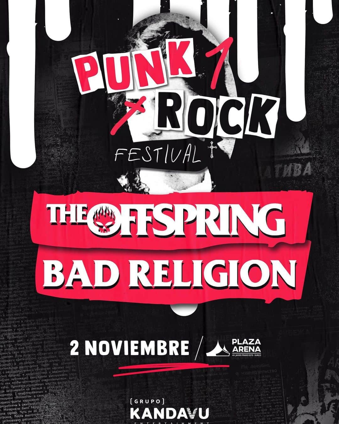 Bad Religionさんのインスタグラム写真 - (Bad ReligionInstagram)「Perú! Prepárate para el 2 de Noviembre! Tickets go on sale next Thursday, (8/22) at 9am. See you soon in Lima. #BadReligion #Lima #Peru」8月17日 2時17分 - badreligionband