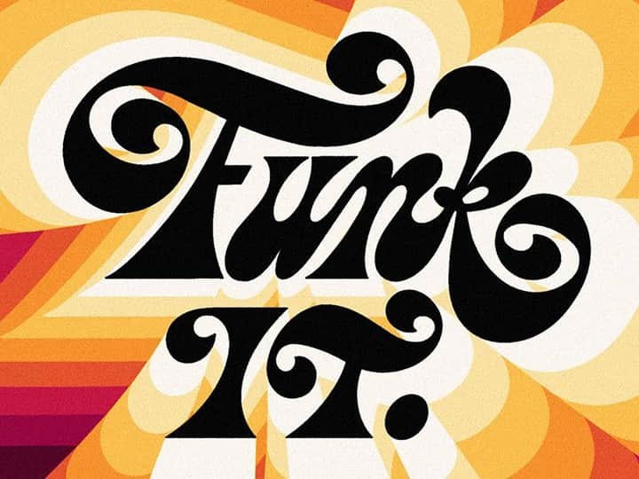 Dribbbleさんのインスタグラム写真 - (DribbbleInstagram)「Funk It v2 by @markvanleeuwn. Click the link in our bio to see more and follow this designer on Dribbble. ⠀ ⠀ #dribbble #dribbblers #design #illustration #lettering」8月17日 2時20分 - dribbble
