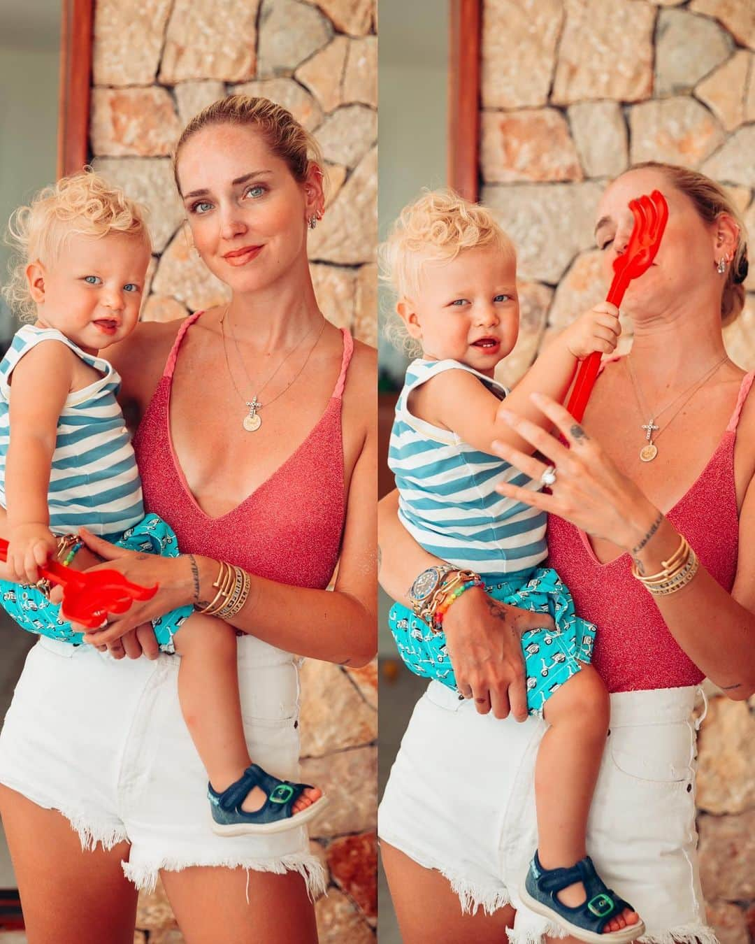 キアラ・フェラーニさんのインスタグラム写真 - (キアラ・フェラーニInstagram)「Mum life 😅」8月17日 2時27分 - chiaraferragni