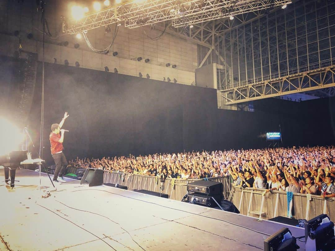 スキマスイッチさんのインスタグラム写真 - (スキマスイッチInstagram)「「SUMMER SONIC 2019」"Spotify on Stage in MIDNIGHT SONIC"出演してきました！！！！﻿ ﻿ 真夜中の中、お越しいただいた皆さんありがとうございました！﻿ ﻿ 皆さんの盛り上がりに驚きました‼︎﻿ この後もサマソニ、楽しんでください！﻿ ﻿ ﻿ ﻿ #スキマスイッチ #スキマ #大橋卓弥 #常田真太郎 #青春 #東京 #糸 #メトロノーツ #サマソニ #Spotify  #村石雅行 #種子田健 #浦清英 #石成正人 #松本智也」8月17日 2時37分 - sukimaswitch_official