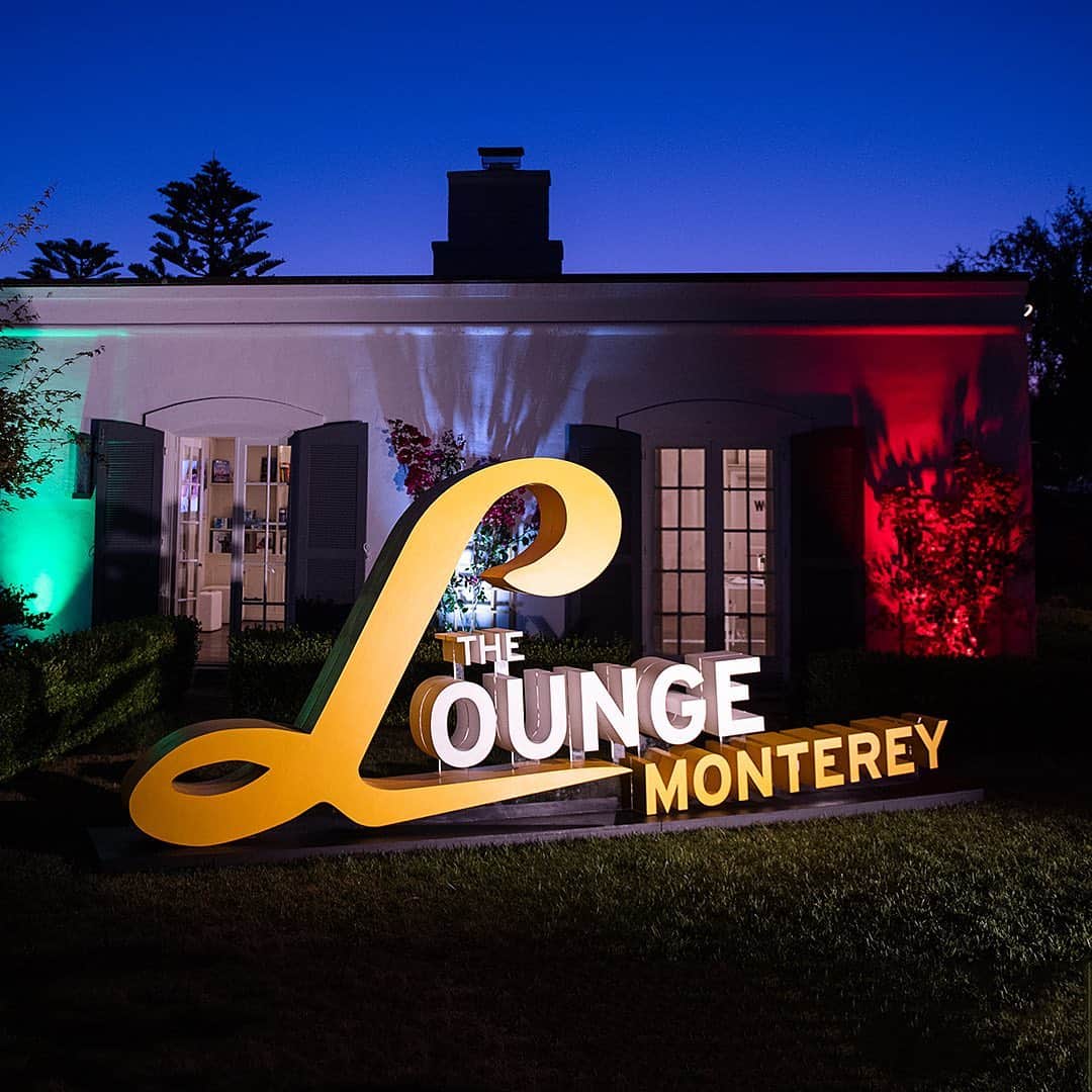 のインスタグラム：「The elegance of Lamborghini Lounge Monterey meets the enchantment of California.  #Lamborghini #LamborghiniLounge #MontereyCarWeek」