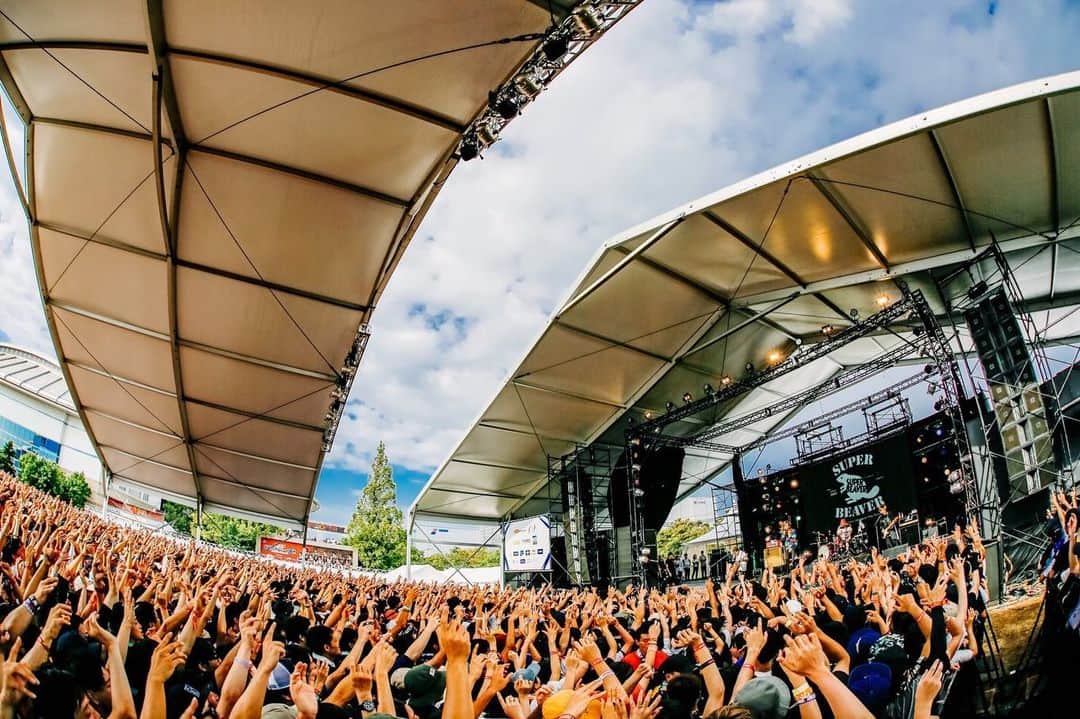 のインスタグラム：「舞洲SONIC PARK(舞洲スポーツアイランド)  SUMMER SONIC 2019〈大阪〉  サマソニのあなたにびっくらぶっ！！🦍🦍🦍🦍 photo by @junpeihiyoshi」
