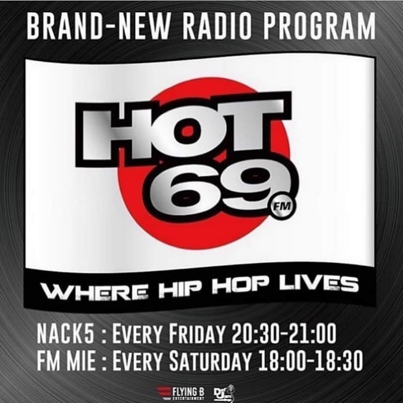 AK-69さんのインスタグラム写真 - (AK-69Instagram)「＜今夜はHOT69🔥＞ 📻冠番組「HOT69」が本日20:30よりNACK5でオンエア！ FM三重では明日の18:00から放送となります！ お聞き逃しなく！！ - ■「HOT69」 NACK5：毎週金曜20:30 - 21:00 FM三重：毎週土曜18:00 - 18:30 ★ラジオアプリradikoでもお聞き頂けます！ - #ak69 #FlyingB #DefJamRecordings #DAWN #japan #hiphop #radio #HOT69 #nack5 #FM三重 #メモリード #memolead」8月16日 19時30分 - ak69_staff