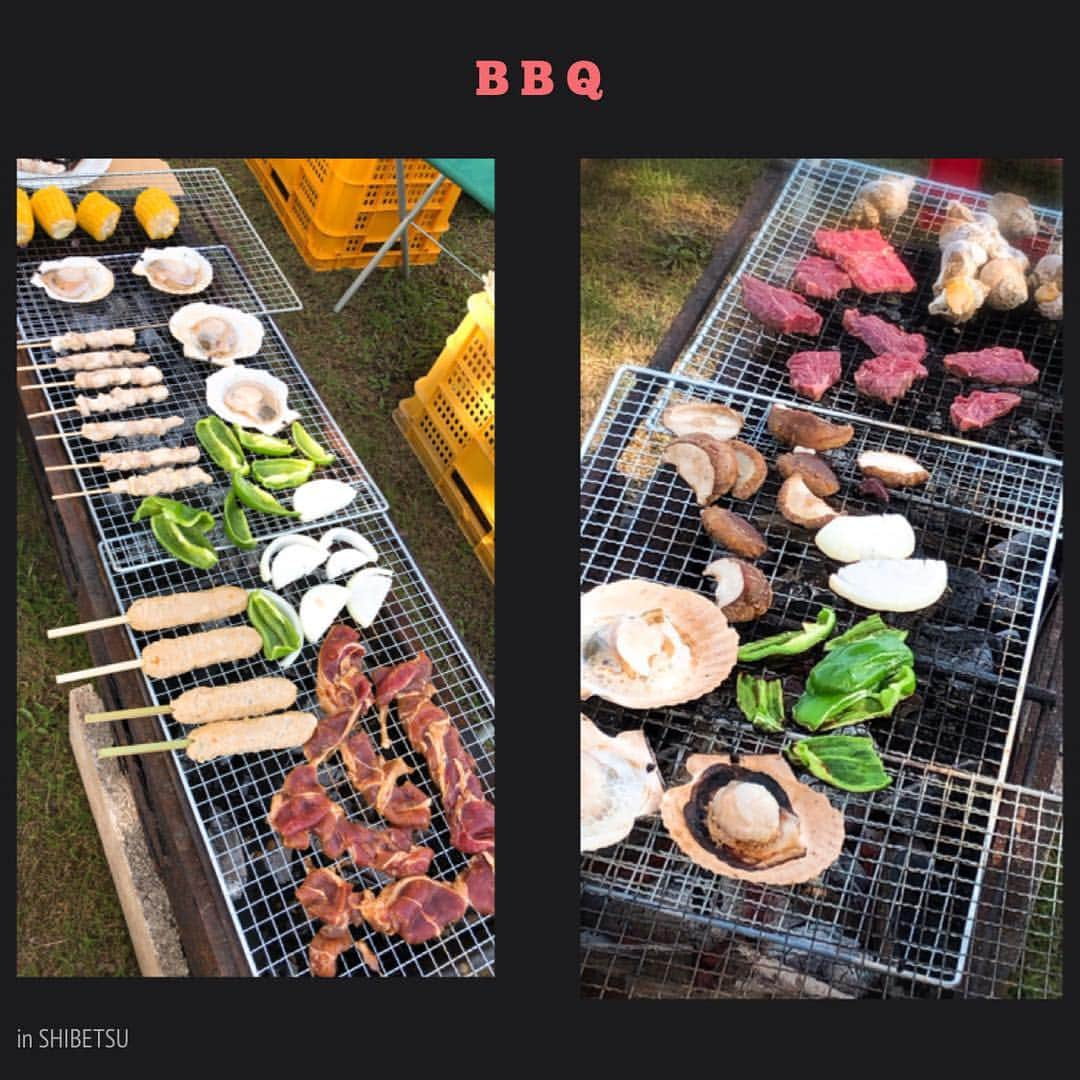 鈴木蛍さんのインスタグラム写真 - (鈴木蛍Instagram)「夏といえばコレ😘実家でBBQ🍖 今回の牡蠣は大きくてプリプリッ😋ジンギスカンも炭焼きだとまた一段と美味しく感じる♪ あー、家族って最高💗 #BBQ #実家 #お盆」8月16日 21時22分 - jphotaru