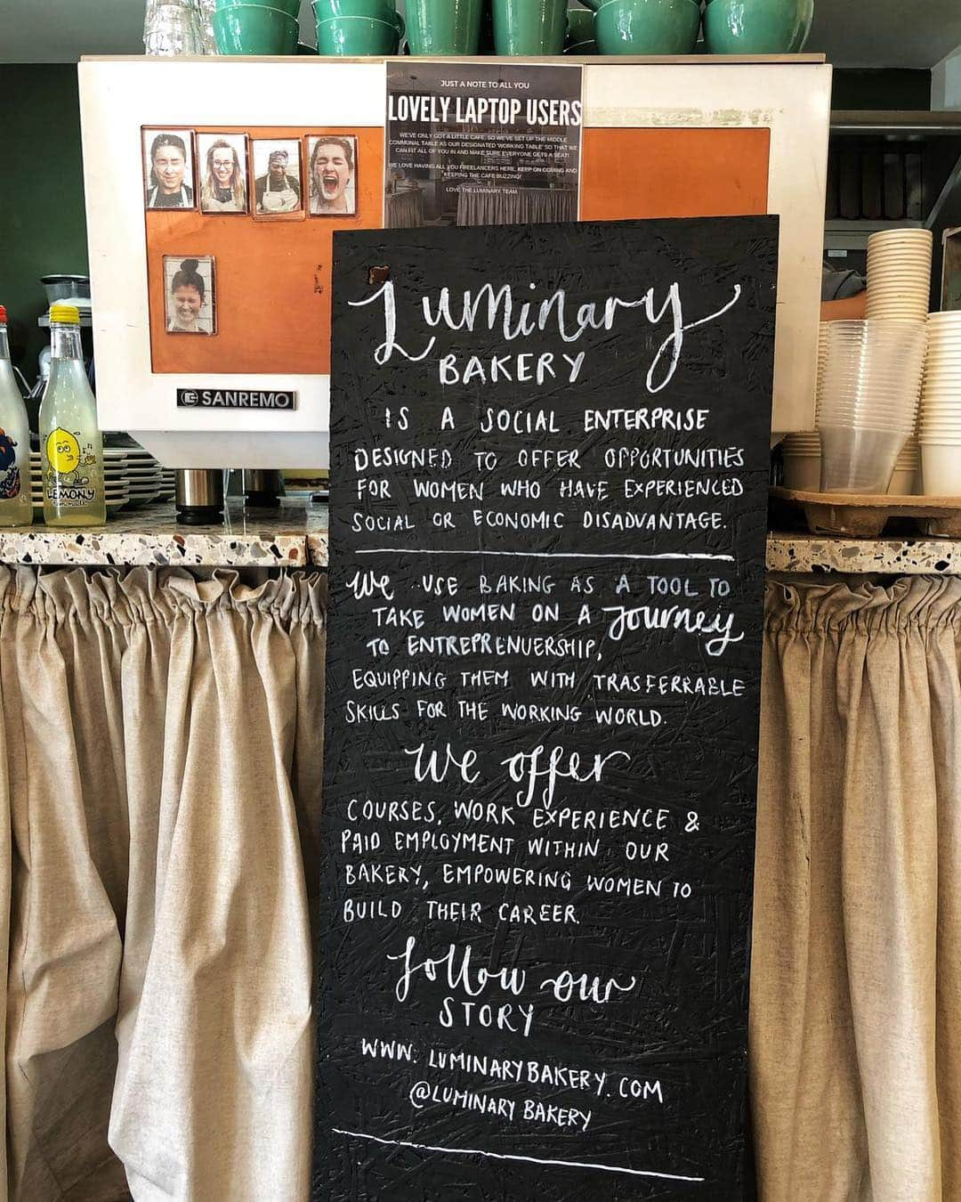 @LONDON | TAG #THISISLONDONさんのインスタグラム写真 - (@LONDON | TAG #THISISLONDONInstagram)「Hey #London! It’s @felicityspector checking out the fabulous @luminarybakery in #StokeNewington - couldn’t resist a vast slice of their justly famous carrot cake - plus some lemon drizzle, a salted caramel brownie and some of their delicious soda bread with hummus and summer veg. Luminary really is a very special place - as well as a bakery and cafe, it’s a social enterprise which trains women in baking and hospitality. Many of the women who work here have been through domestic violence, homelessness, sexual exploitation or crime and the skills they learn are truly empowering and offer the opportunity of independence and  decent work. Plus - with ambassadors like @henriettainman and @bakedbybenji - as you can imagine the cakes, bread and buns they produce are terrific. Tag your friends and enjoy some food that really is doing a power of good! 🍰❤️🍰 // #thisislondon #londonlife #londonreviewed」8月16日 21時34分 - london