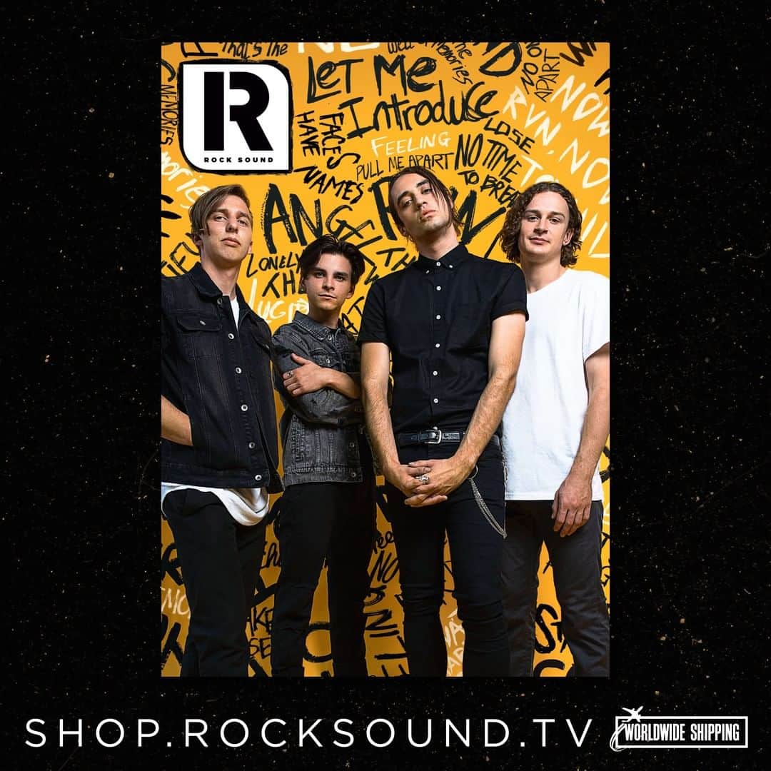 Rock Soundさんのインスタグラム写真 - (Rock SoundInstagram)「The Faim are making their magazine cover debut on Rock Sound! Pick up your exclusive fan packs now from SHOP.ROCKSOUND.TV」8月17日 3時00分 - rocksound