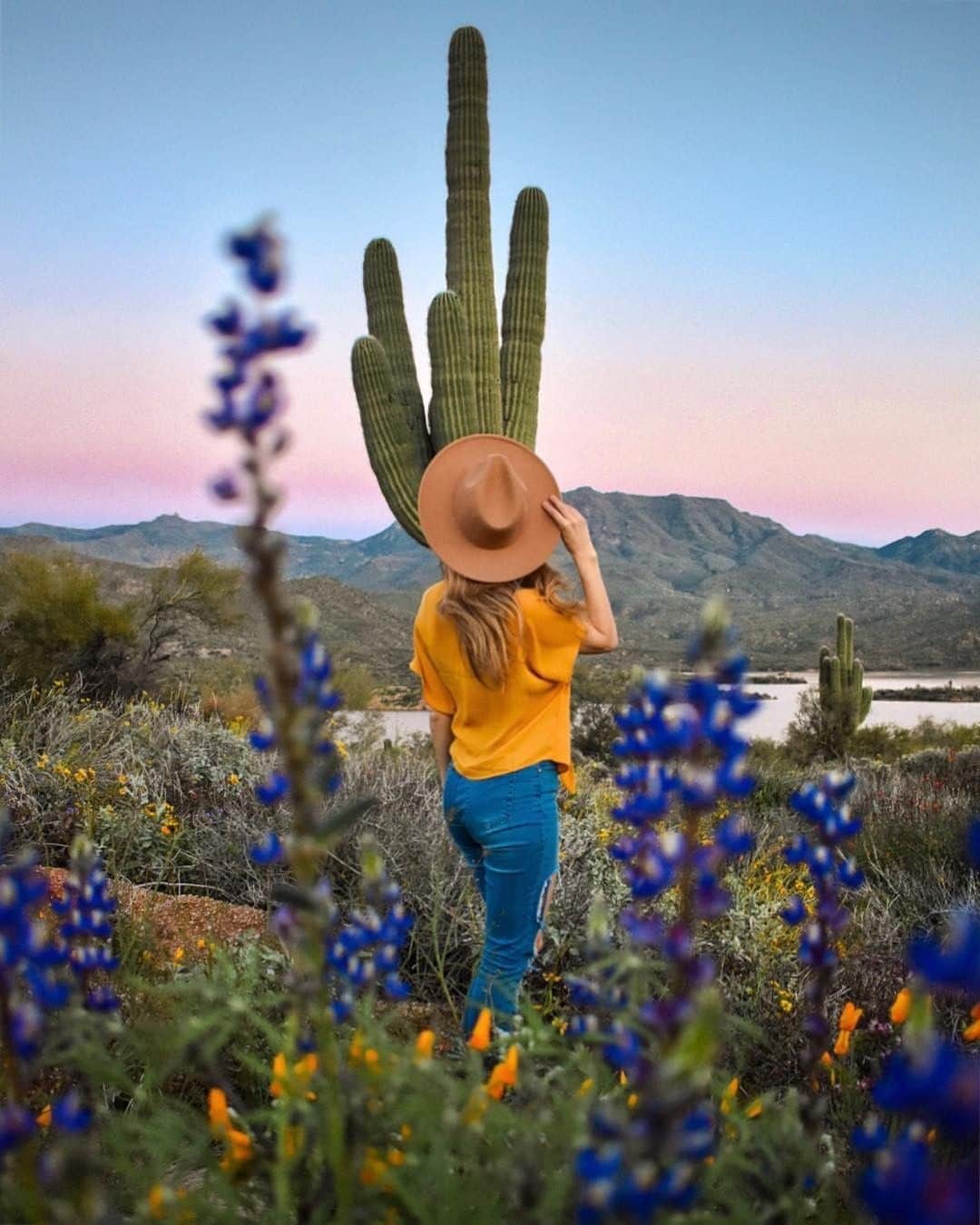 Visit The USAさんのインスタグラム写真 - (Visit The USAInstagram)「“If Arizona was a flower it would be a damnnndelion.” Now that's the truth! If you’re looking for adventure, and the perfect Instagrammable destination, look no further! 📷: @pang_bang #VisitTheUSA」8月16日 22時00分 - visittheusa